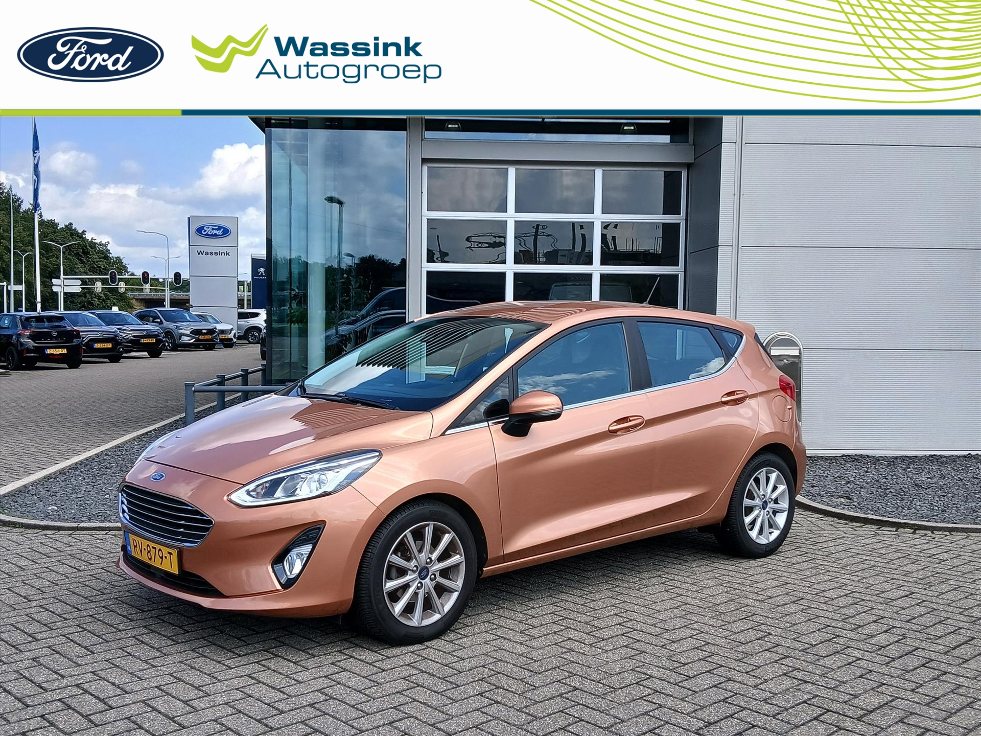 FORD Fiesta 1.0 EcoBoost 100pk Automaat 5dr Titanium | Navi by APP | Achteruit rij camera | Tijdelijke foto's |