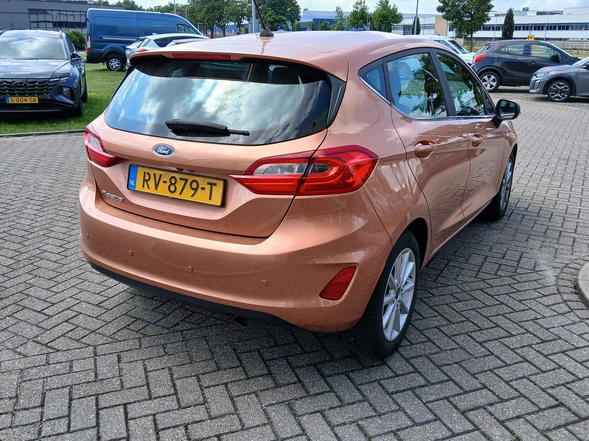 FORD Fiesta 1.0 EcoBoost 100pk Automaat 5dr Titanium | Navi by APP | Achteruit rij camera | Tijdelijke foto's | - 3/19