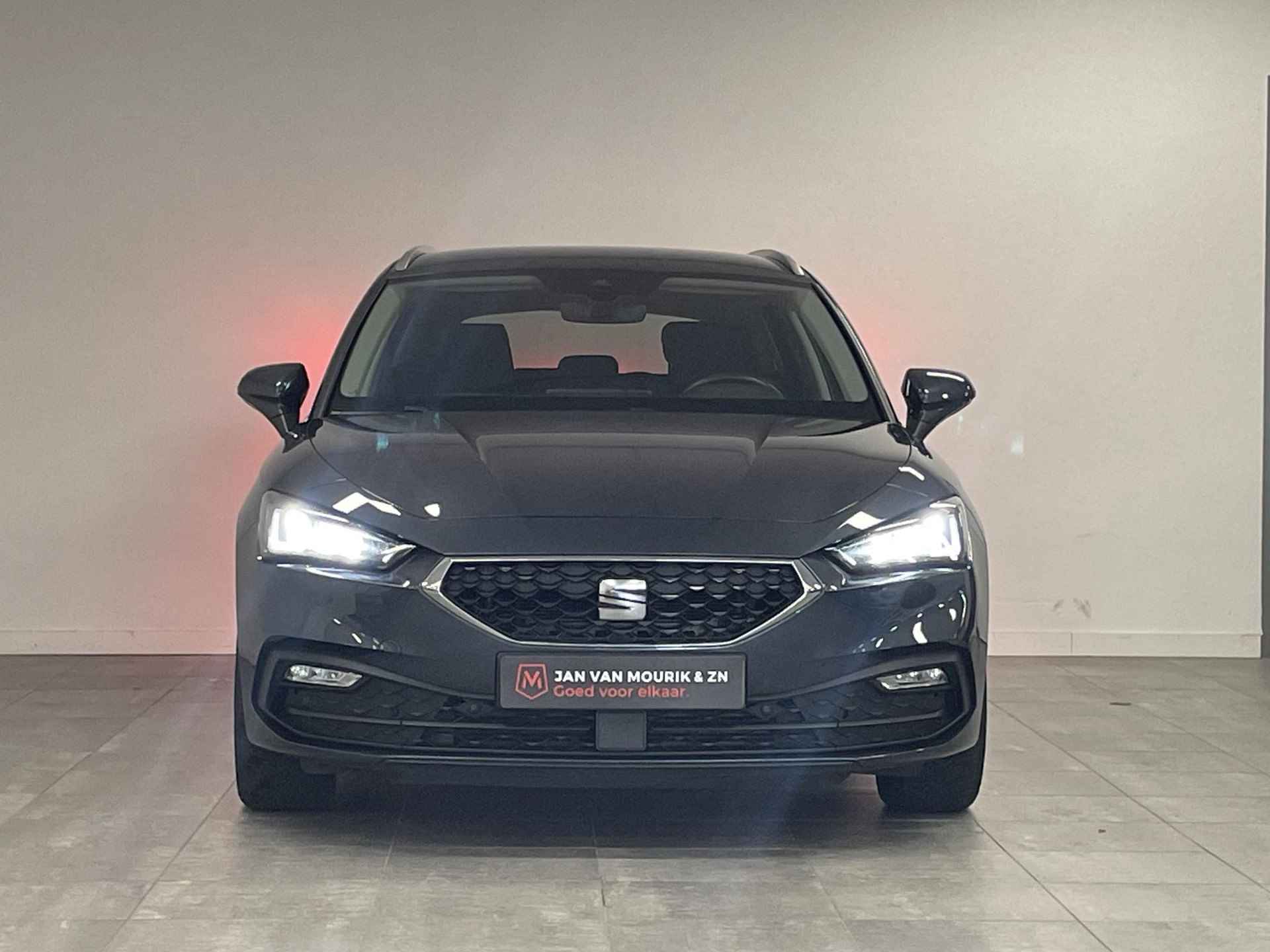 SEAT Leon Sportstourer 1.5 TSI Style Launch Edition CAMERA  / NAVI / CARPLAY / FRONT ASSIST / MIDDEN ARMSTEUN - 5/32