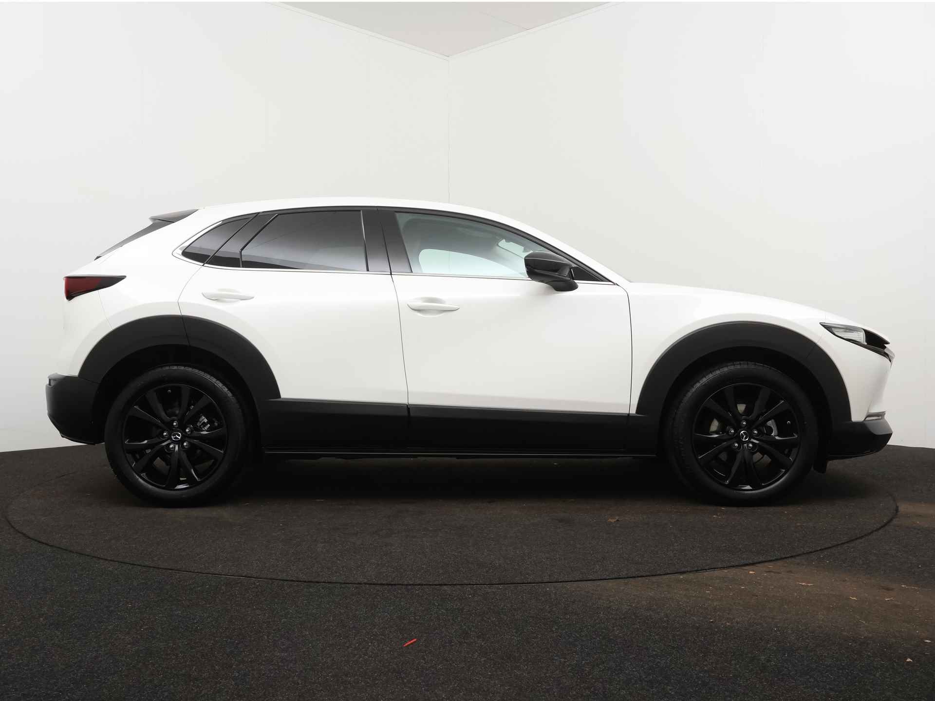 Mazda CX-30 2.0 e-SkyActiv-G M Hybrid Nagisa Limited | Leder/stof | Navigatie | Parkeersensoren | BOSE | Stoelverwarming | Dodehoek Ass. | - 15/47