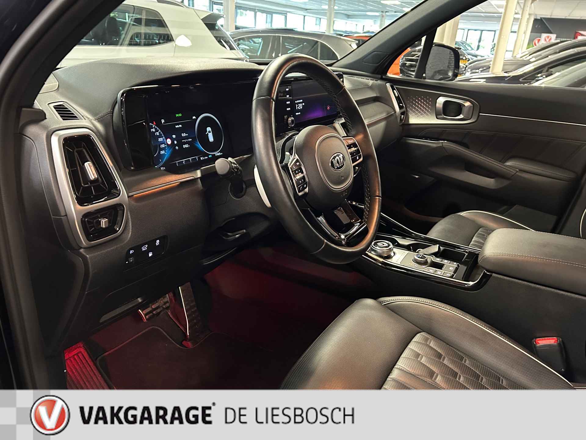 Kia SORENTO 1.6 T-GDI Plug-in Hybrid 4WD ExecutiveLine 5p. / Bose / stoel koeling en verwarming / Leder / trekhaak - 13/33