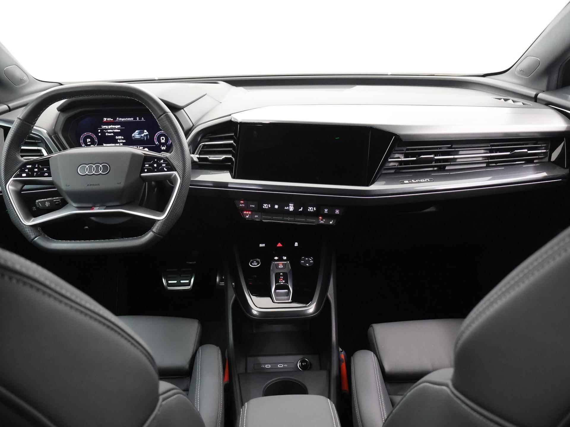 Audi Q4 Sportback e-tron 50 quattro S edition 77 kWh | S-Line | Memory seats | Head-Up | Climate Control | Keyless | Digitaal Dashboard | Stoelverwarming | Navigatie | - 9/55