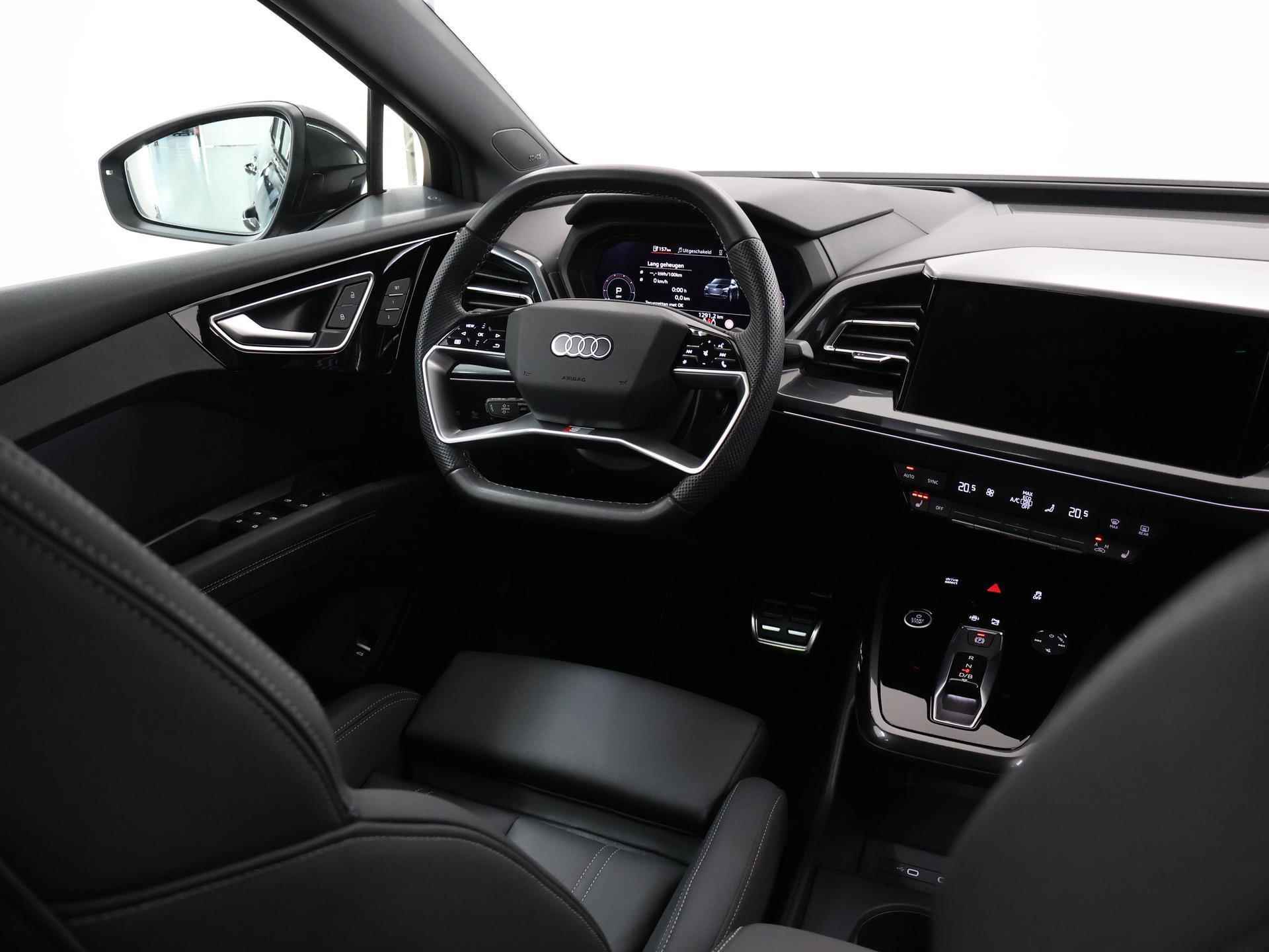 Audi Q4 Sportback e-tron 50 quattro S edition 77 kWh | S-Line | Memory seats | Head-Up | Climate Control | Keyless | Digitaal Dashboard | Stoelverwarming | Navigatie | - 10/55