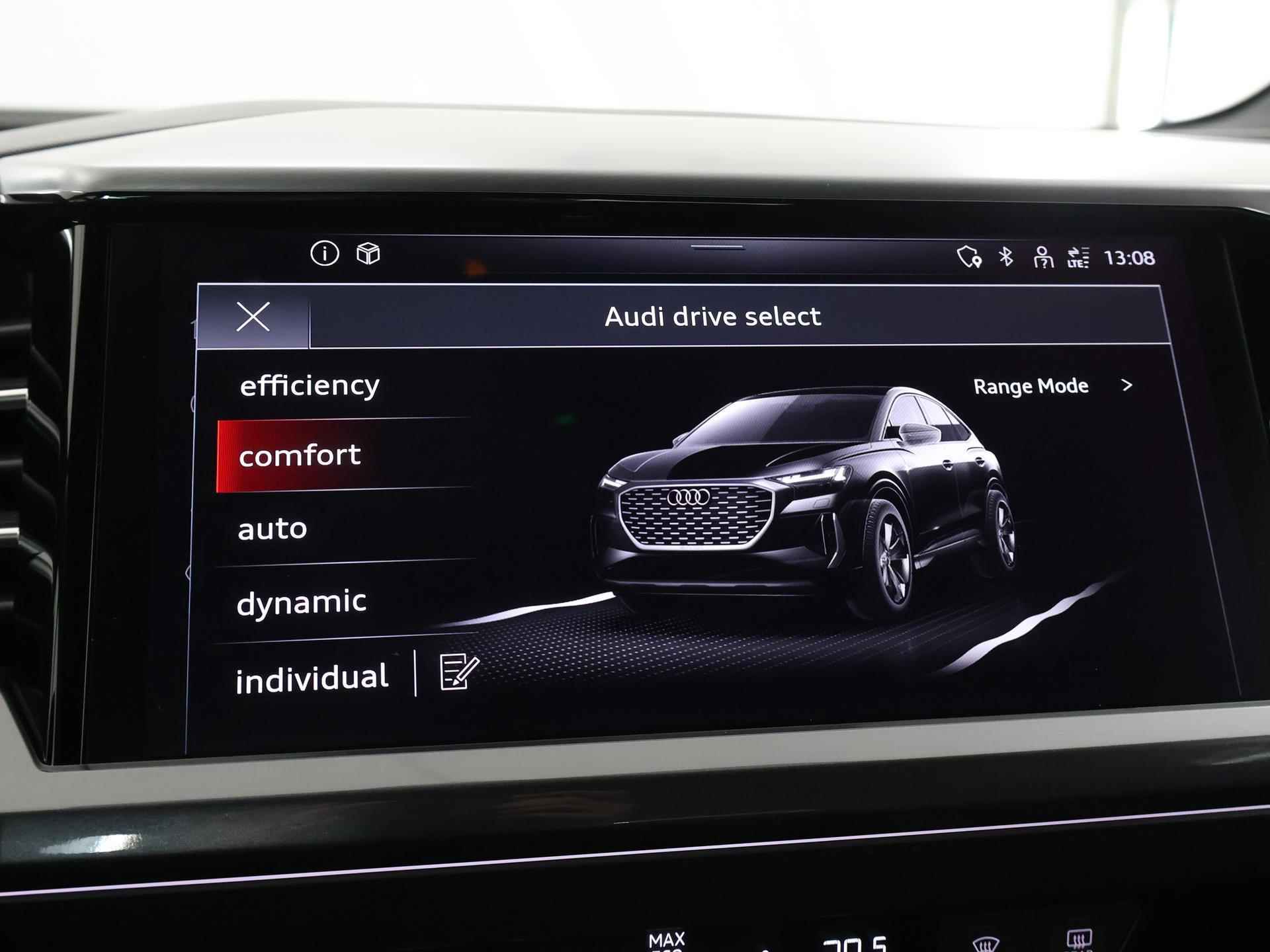Audi Q4 Sportback e-tron 50 quattro S edition 77 kWh | S-Line | Memory seats | Head-Up | Climate Control | Keyless | Digitaal Dashboard | Stoelverwarming | Navigatie | - 27/55