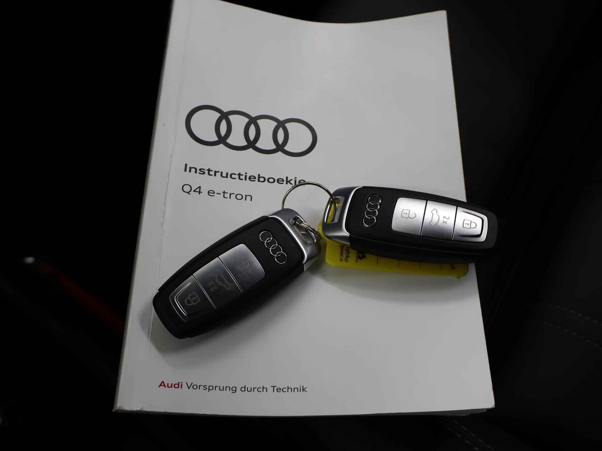Audi Q4 Sportback e-tron 50 quattro S edition 77 kWh | S-Line | Memory seats | Head-Up | Climate Control | Keyless | Digitaal Dashboard | Stoelverwarming | Navigatie | - 35/55