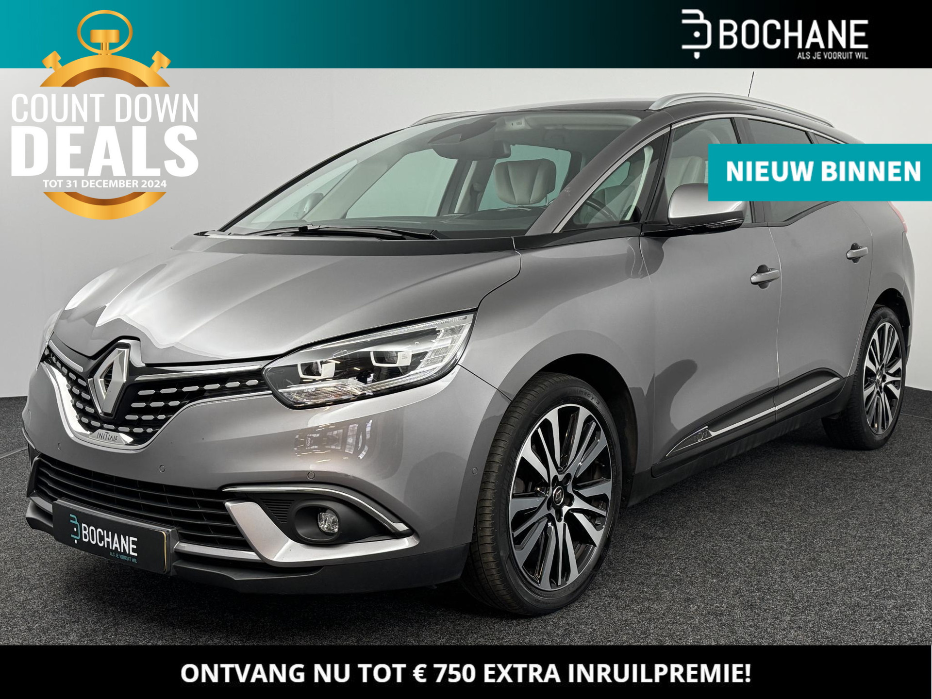 Renault Grand Scénic 1.3 TCe 159 EDC Initiale Paris | Automaat | Panoramadak | Leder | Groot Scherm