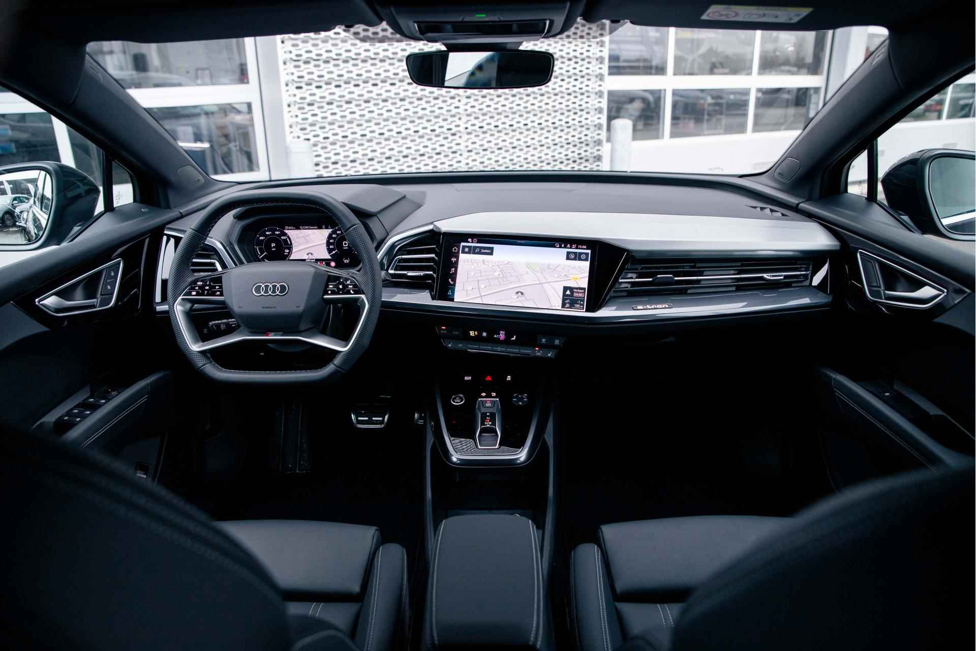 Audi Q4 Sportback e-tron 50 quattro 299pk S edition 77 kWh | Leder | Sonos | Warmtepomp - 8/17