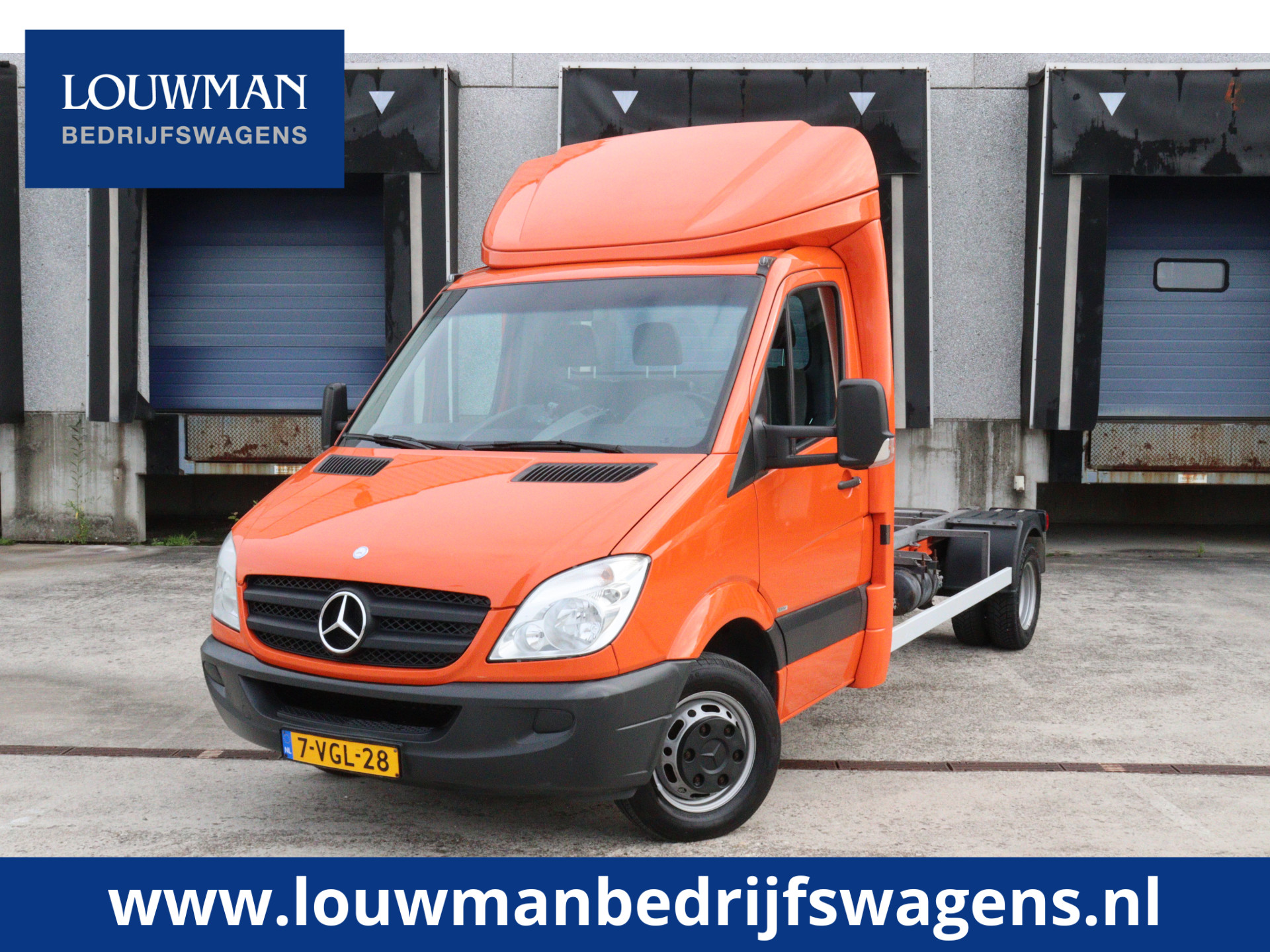 Mercedes-Benz Sprinter 516 2.2 CDI 432 Chassis Clixtar Trekker Navigatie Airco Automaat