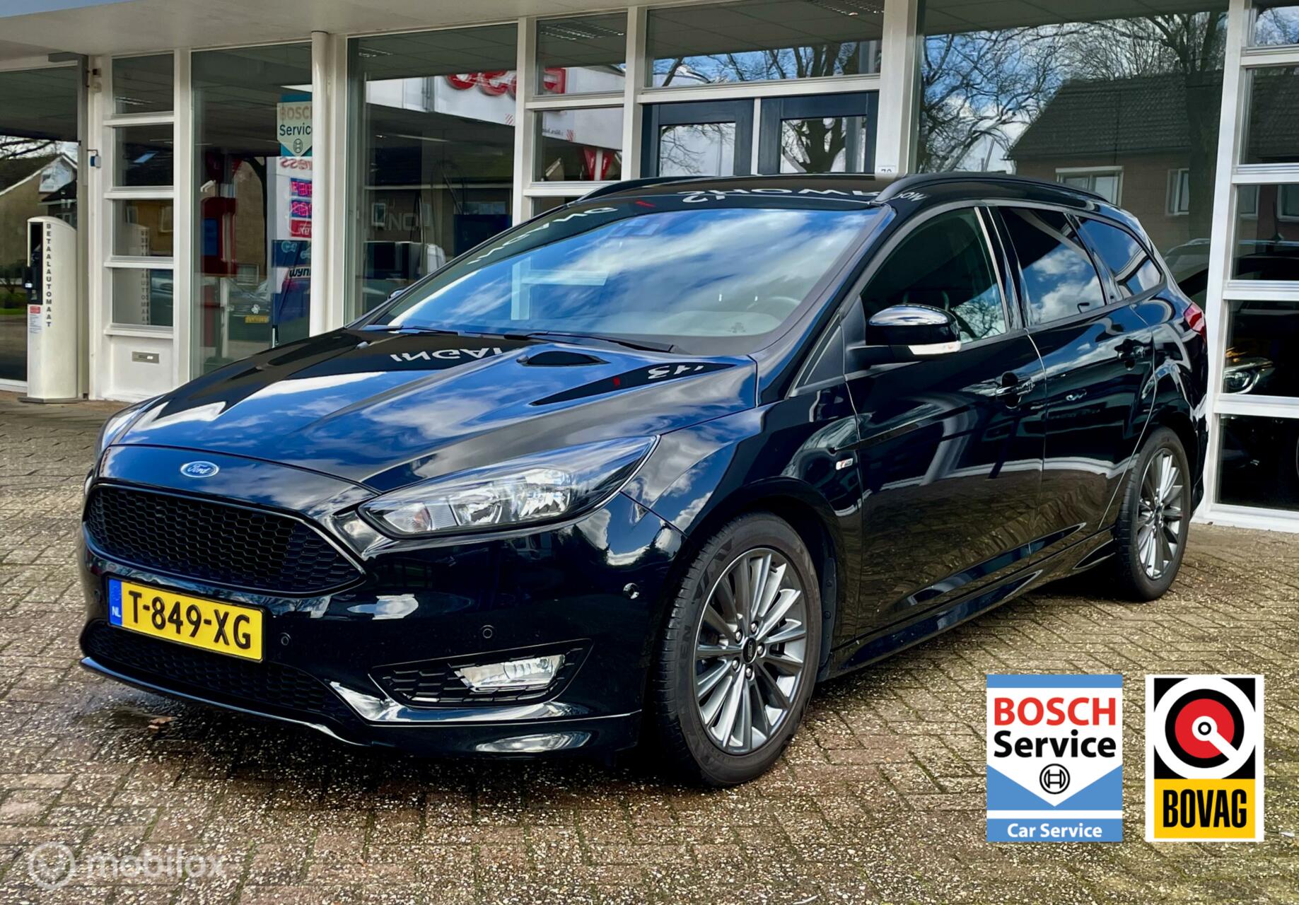 Ford Focus Wagon 1.0 EcoBoost ST Line Business Airco, Navi, Bluetooth, Pdc, LM..
