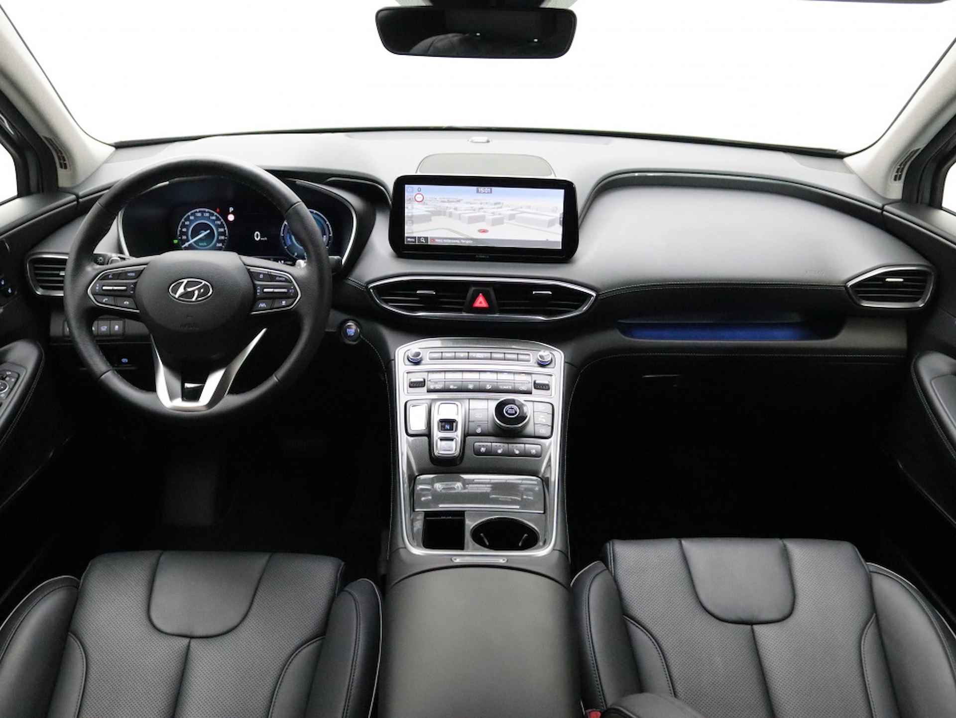 Hyundai Santa Fe 1.6 T-GDI HEV Premium | Automaat | Leder | Navigatie | - 18/38