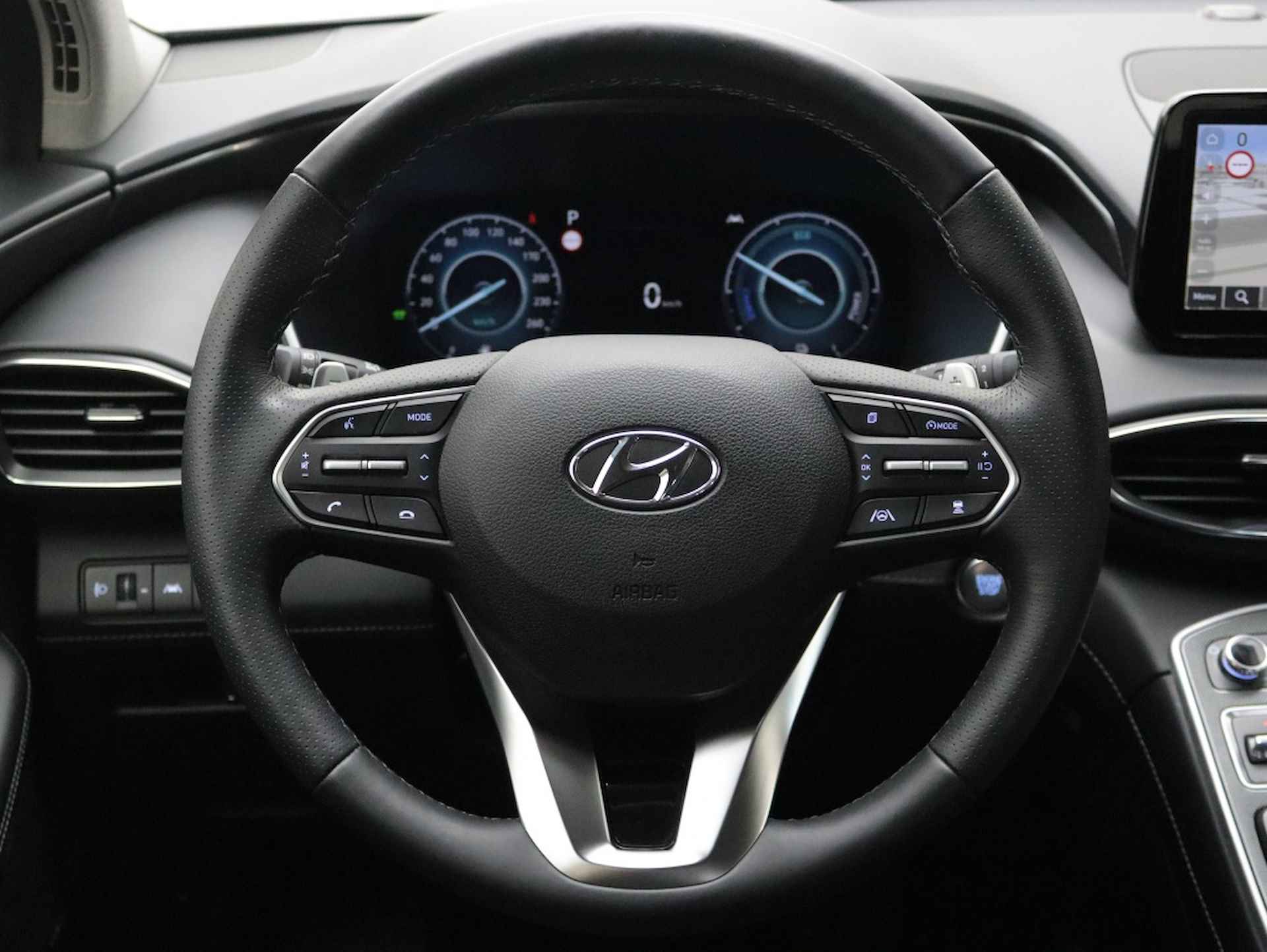 Hyundai Santa Fe 1.6 T-GDI HEV Premium | Automaat | Leder | Navigatie | - 24/38