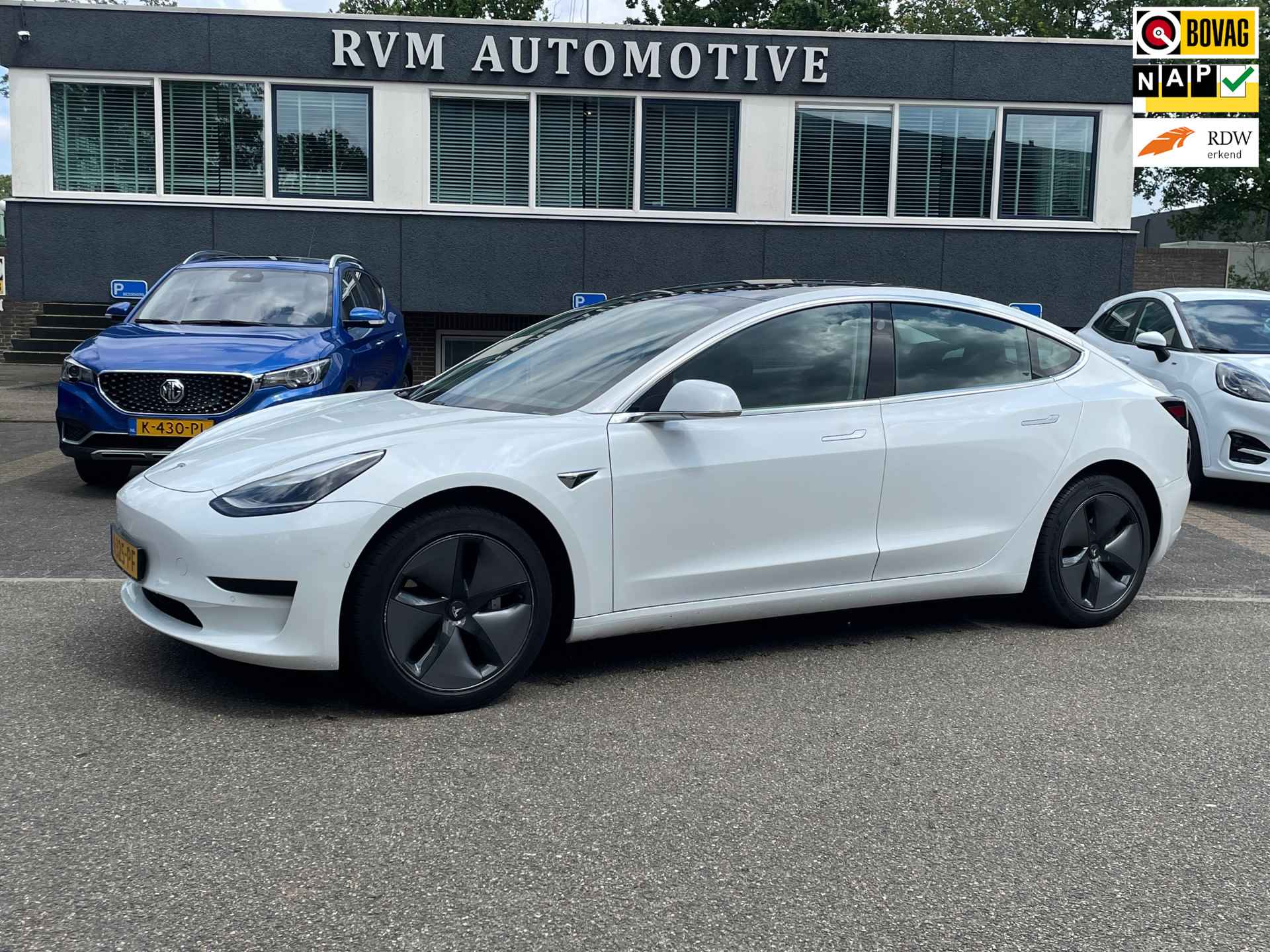 Tesla Model 3 Standard RWD Plus ORG. NL. NAP KM. | PANODAK | LEDER | RIJKLAARPRIJS INCL. 12 MND. BOVAGGARANTIE - 1/16