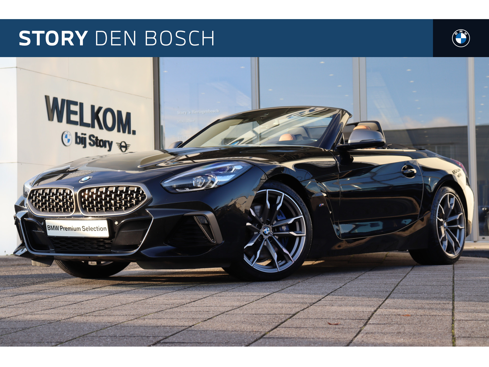 BMW Z4 Roadster M40i High Executive Automaat / M Sportstoelen / Adaptieve LED / M Adaptief onderstel / Active Cruise Control / Comfort Access / Head-Up / Stoelverwarming