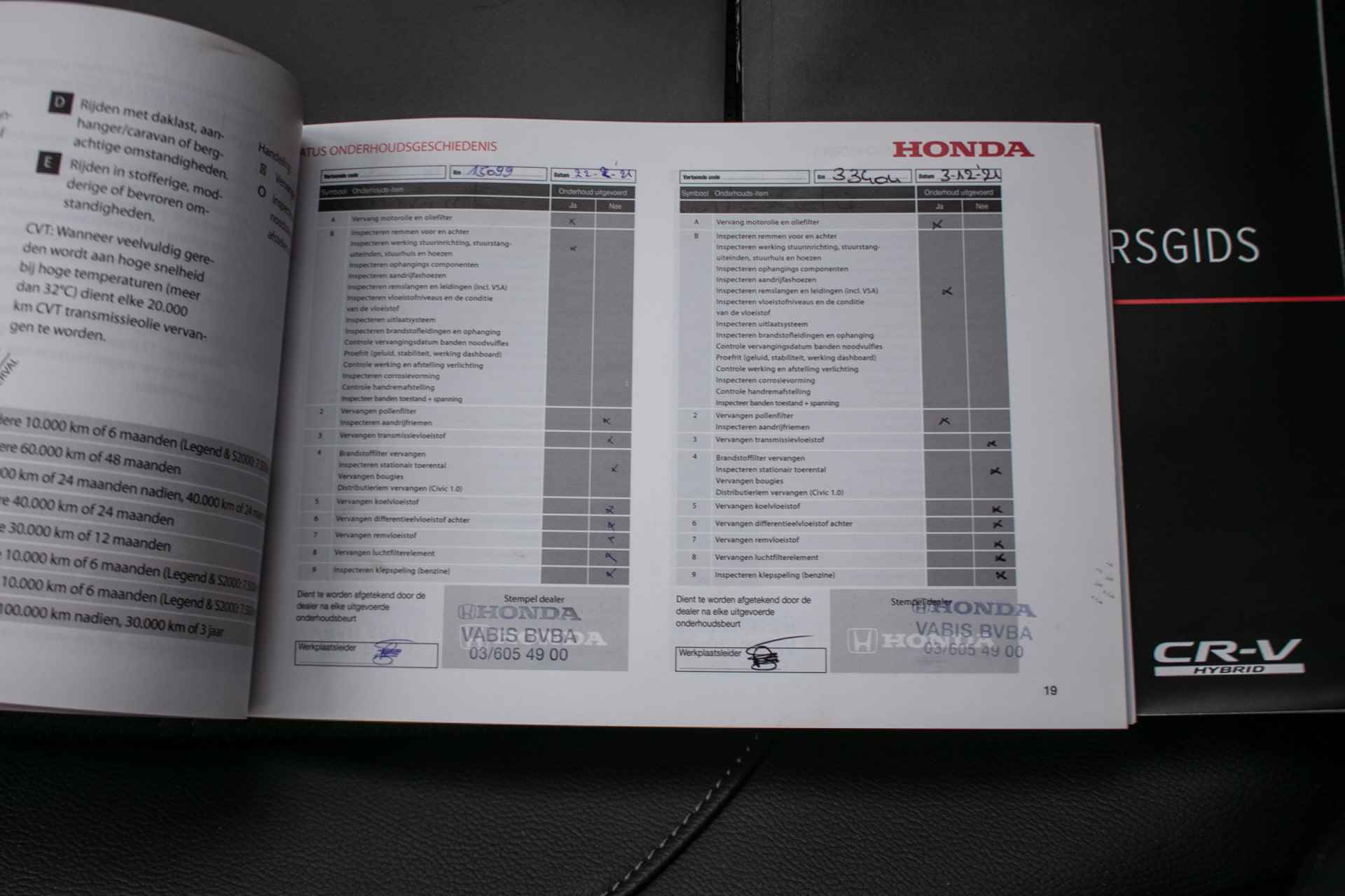 Honda CR-V 2.0 e:HEV AWD Executive -All in rijklrprs | Dealer ond. | Schuif-/kanteldak | Lederen int. - 48/54
