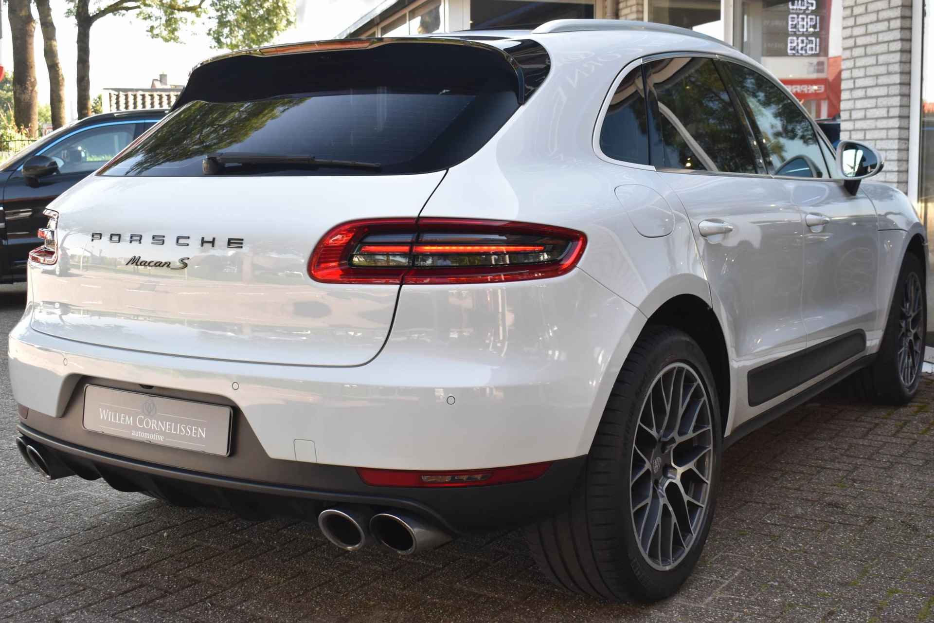 Porsche Macan 3.0 S Pano Luchtvering 360 Camera Leder Xenon - 34/43