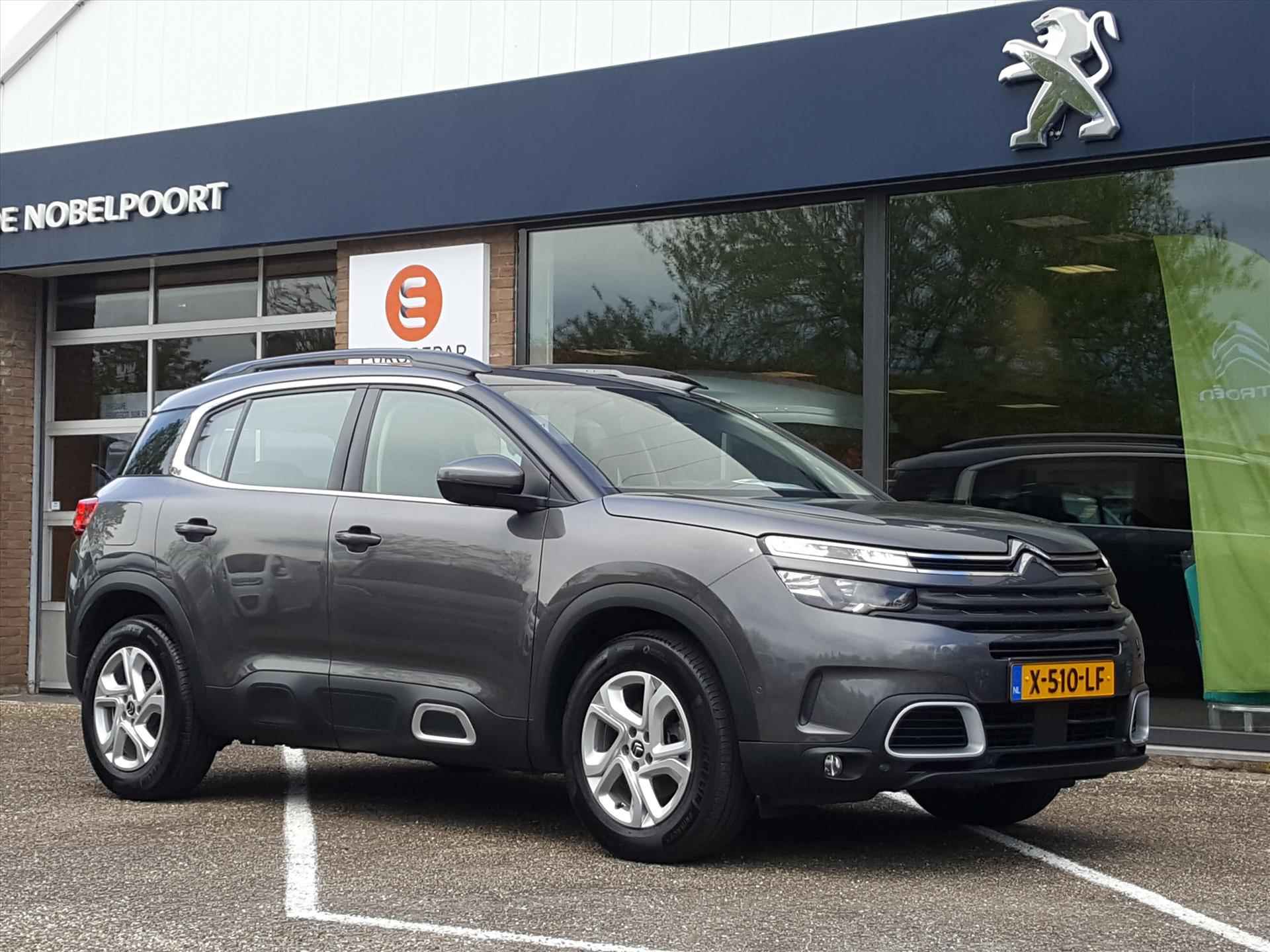 Citroen C5 Aircross BUSINESS 1.2 PureTech-130pk | Cruise & Climate control | Parkeersensoren voor&achter | Navigatie via Apple&Android | Dodehoekbewaking | Stoelverwarm - 1/57