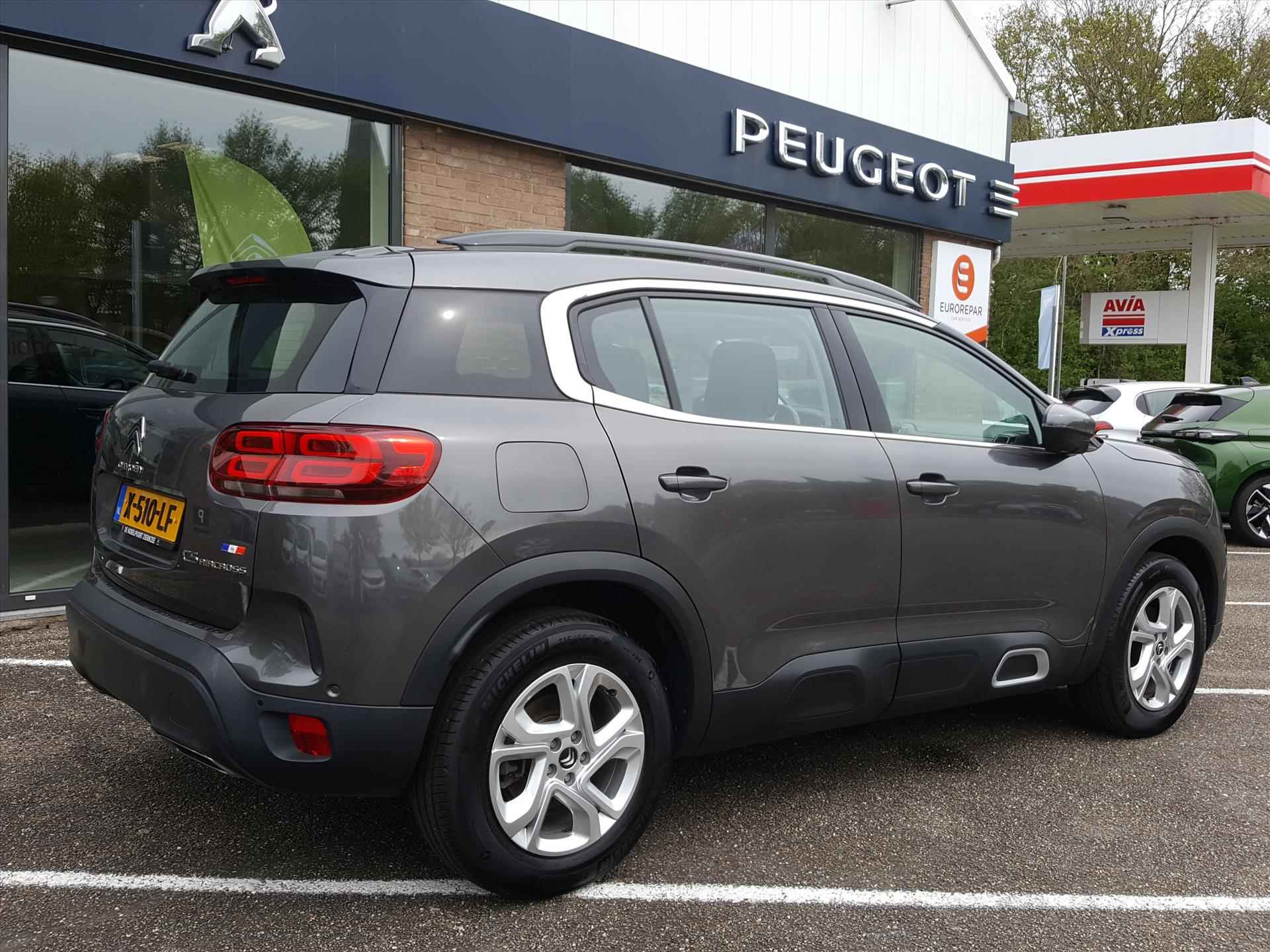 Citroen C5 Aircross BUSINESS 1.2 PureTech-130pk | Cruise & Climate control | Parkeersensoren voor&achter | Navigatie via Apple&Android | Dodehoekbewaking | Stoelverwarm - 4/57