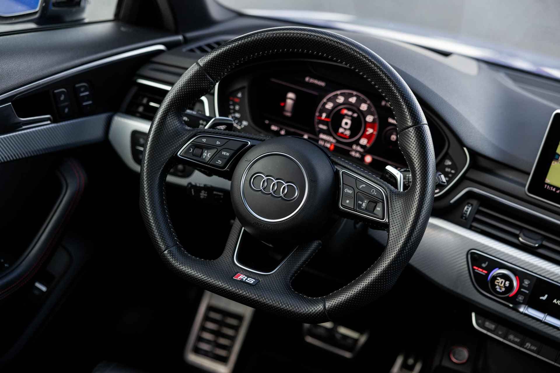 Audi RS4 Avant 2.9 TFSI RS 4 quattro | Adaptieve CruiseControl | RS zetels | Digitaal dashboard | Panoramadak | HUD | MATRIX | Stoelverwarming | Leder | Sportzetels | Memory Seats | - 47/63