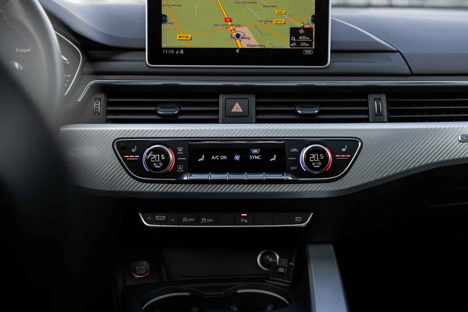 Audi RS4 Avant 2.9 TFSI RS 4 quattro | Adaptieve CruiseControl | RS zetels | Digitaal dashboard | Panoramadak | HUD | MATRIX | Stoelverwarming | Leder | Sportzetels | Memory Seats | - 53/63