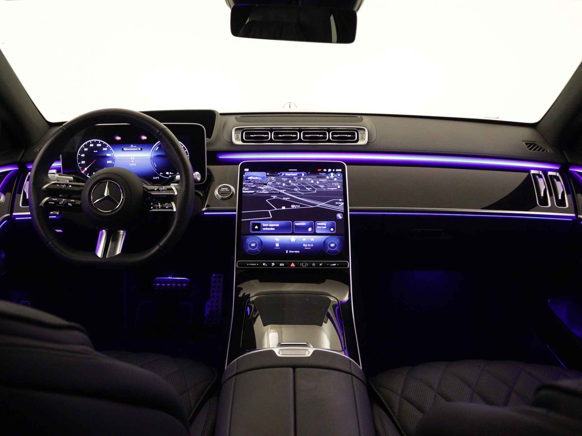 Mercedes-Benz S-Klasse 450 e Lang AMG Line Multi spaaks lichtmetalen velgen| Premium plus pakket | Night Pakket | Achteras meesturend 4,5 graad | Alarm klasse 5 | inclusief 24 maanden MB Certified garantie voor europa - 5/37