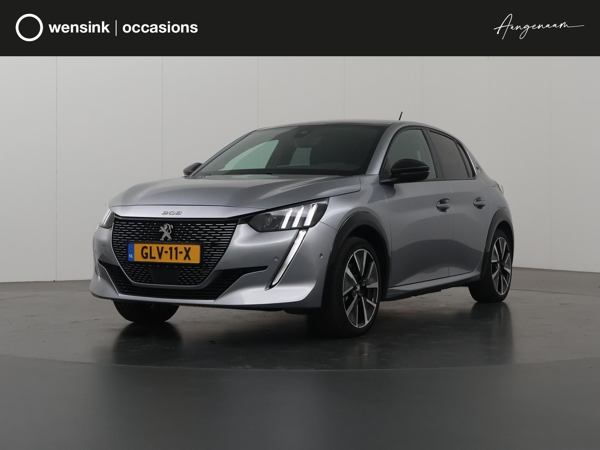 Peugeot e-208 EV GT 350 50 kWh | 3 Fase | Panoramadak | Camera | Navigatie | DAB | Apple CarPlay | Privacy Glass | Cruise Control | Climate Control | Dodehoek detectie |