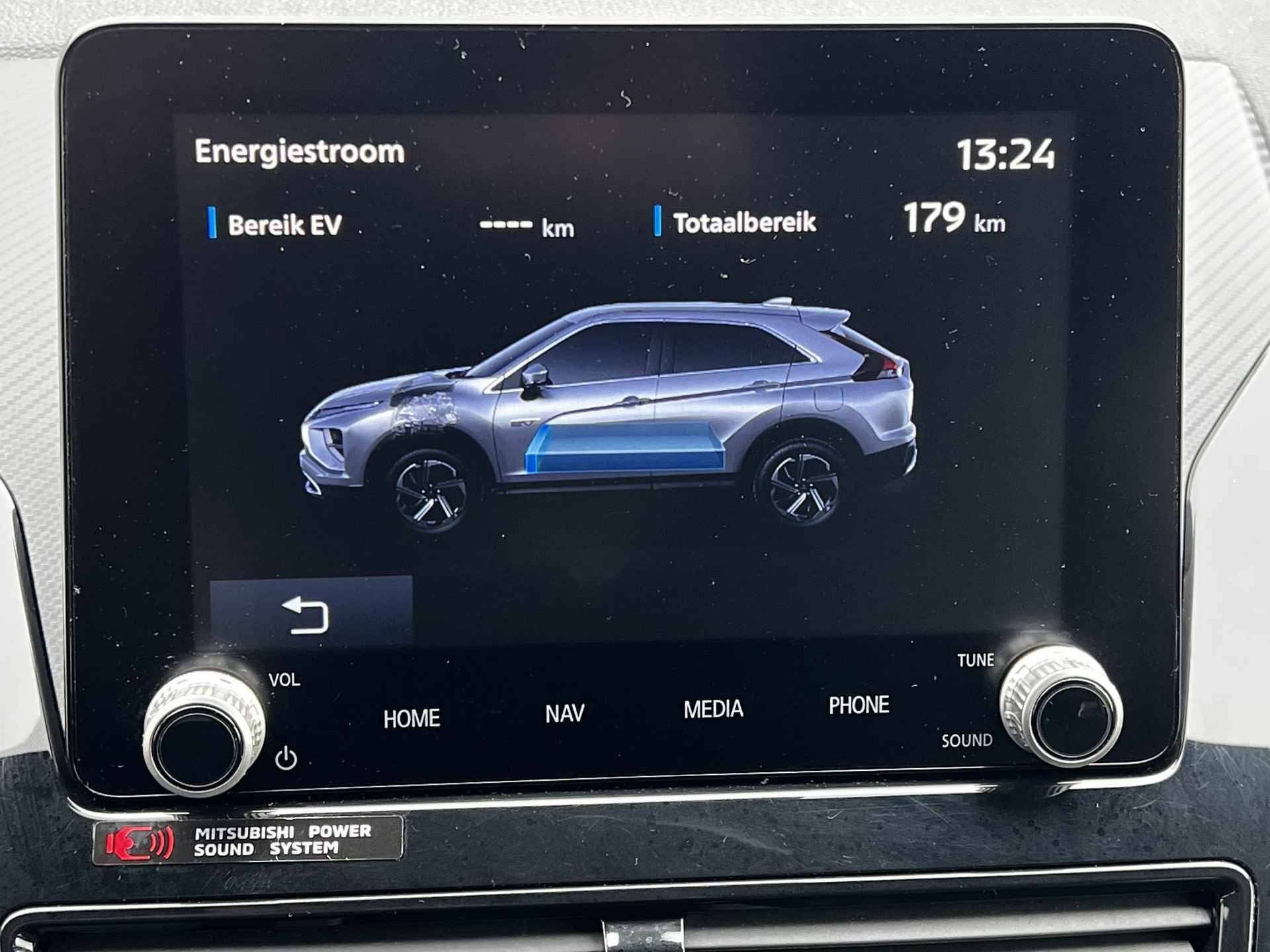 Mitsubishi Eclipse Cross 2.4 PHEV Prestige /  Schuifdak / 1500kg Trekgewicht / Apple Carplay Android /  EAER bereik 45 km / EAER bereik stad 55 km / - 43/52