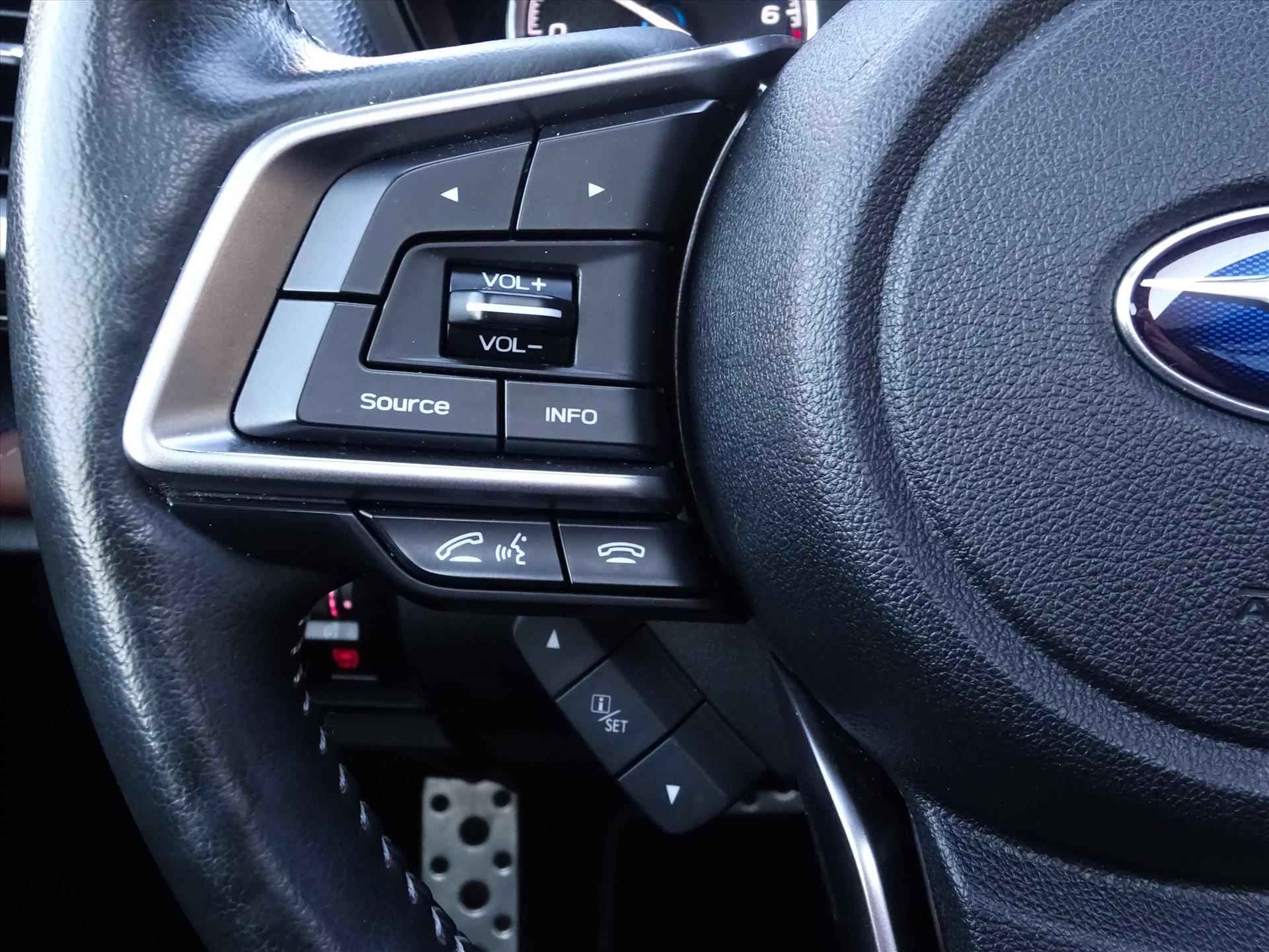 Subaru Forester 2.0i e-BOXER 150pk CVT Premium | Zwart/Bruin Leder | Pano | Navi | SRS | 5 jaar fabrieks garantie. - 23/50