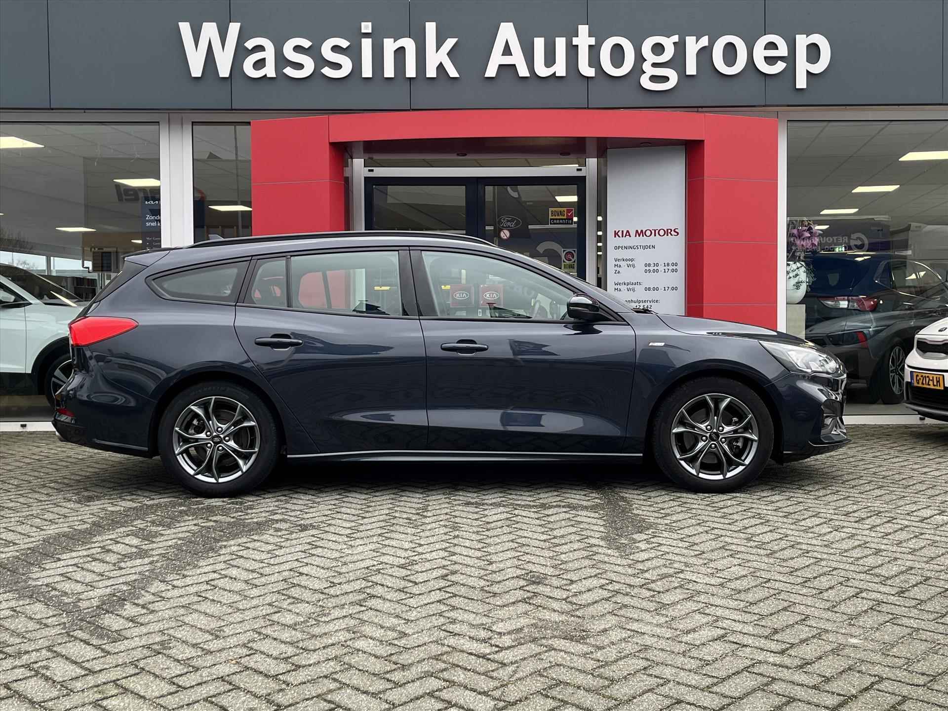 FORD Focus Wagon 1.0 EcoBoost 125pk ST-Line Business | Stoel en stuurverwarming | Voorruitverwarming | Navigatie | Carplay | - 6/24