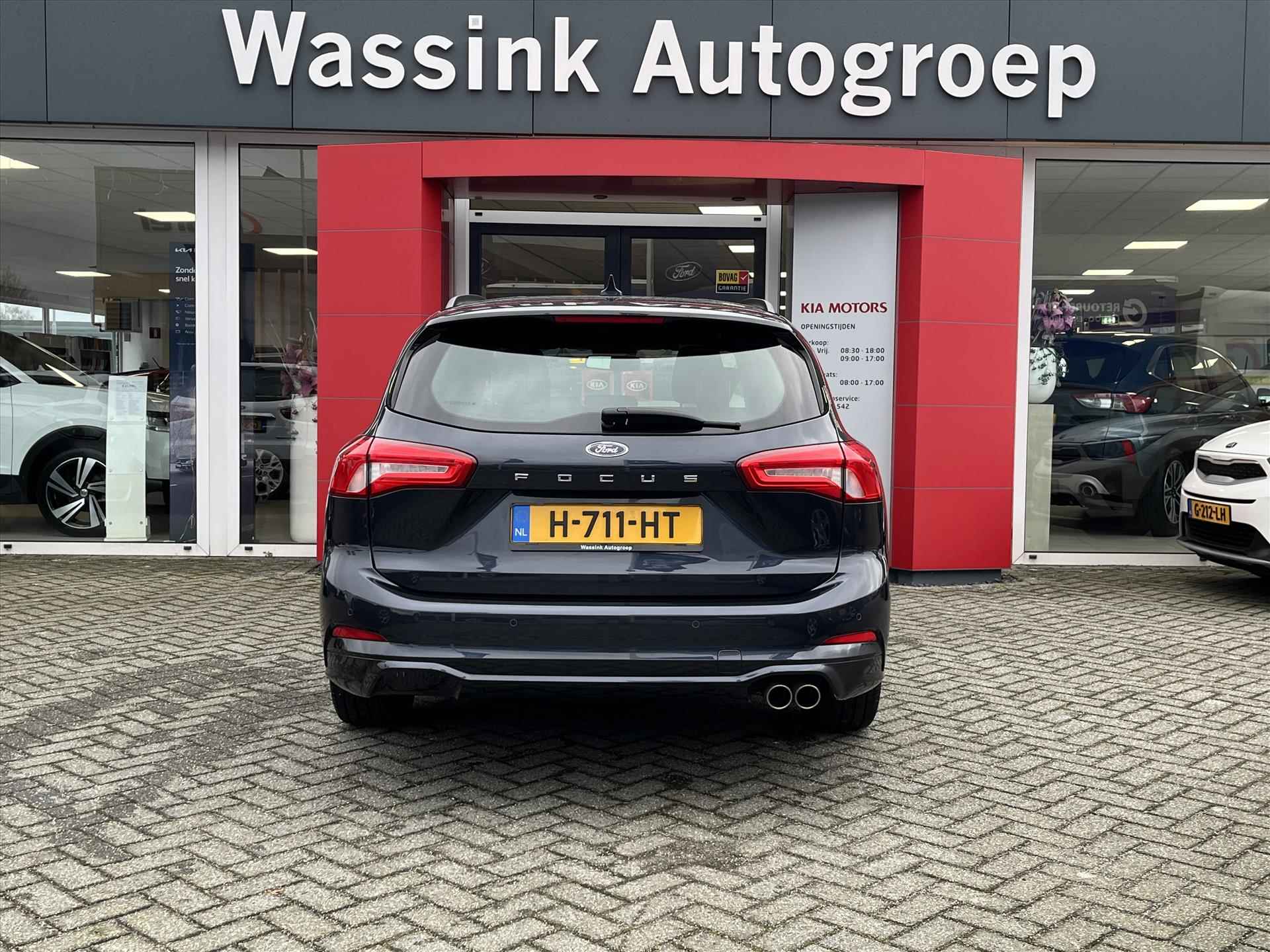 FORD Focus Wagon 1.0 EcoBoost 125pk ST-Line Business | Stoel en stuurverwarming | Voorruitverwarming | Navigatie | Carplay | - 7/24