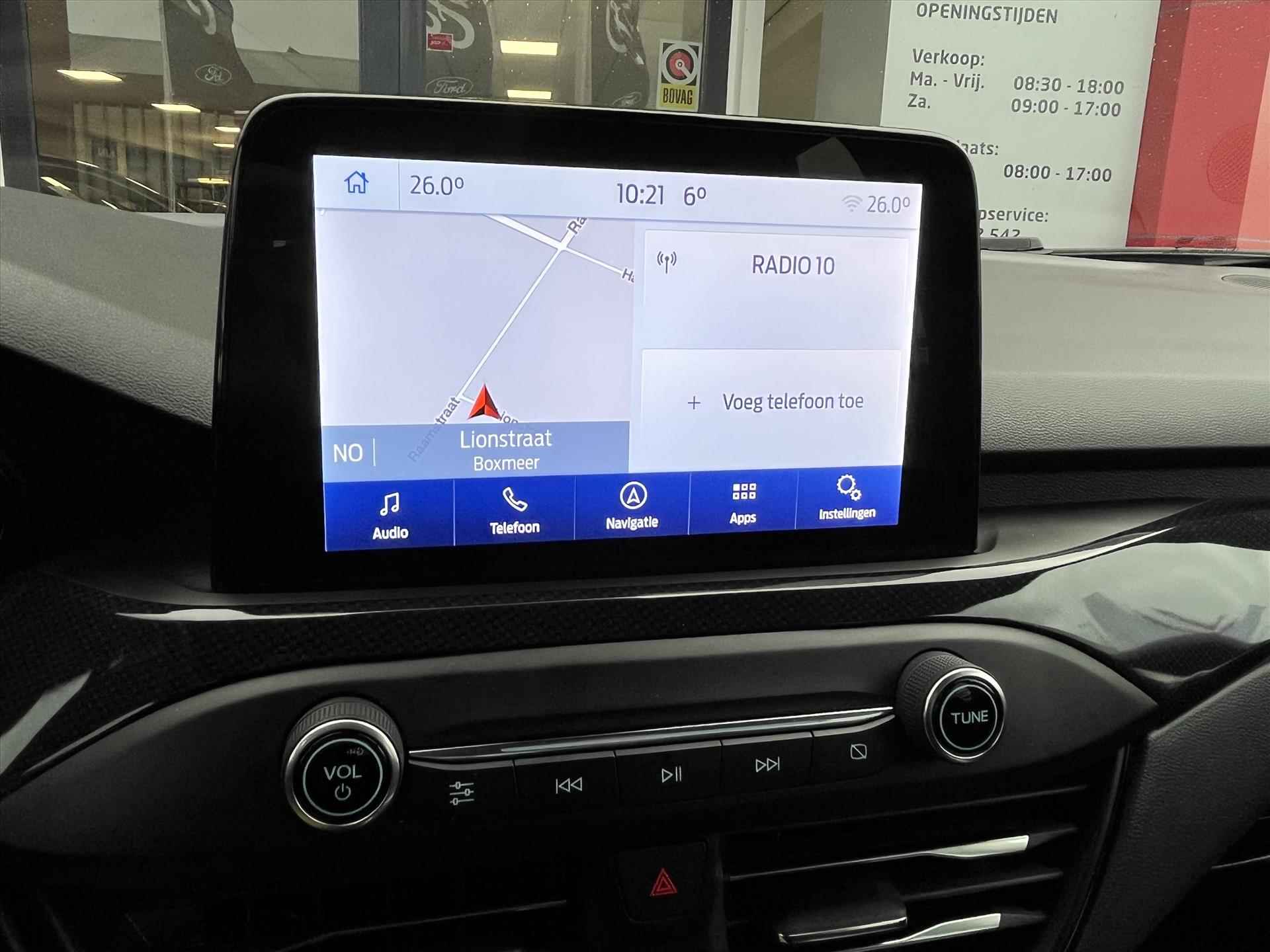 FORD Focus Wagon 1.0 EcoBoost 125pk ST-Line Business | Stoel en stuurverwarming | Voorruitverwarming | Navigatie | Carplay | - 13/24