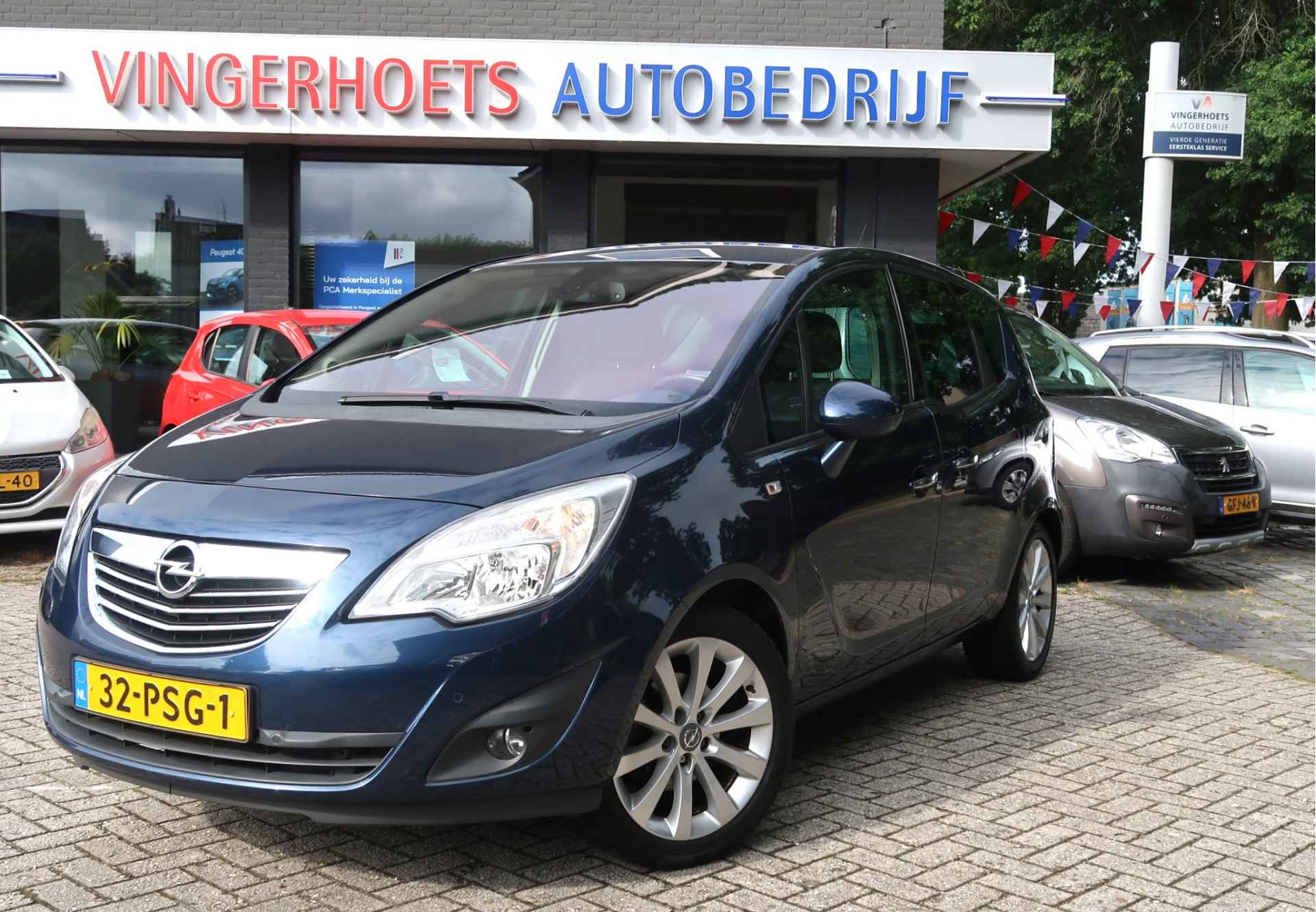 Opel Meriva 1.4 Benzine 100 Pk. Cosmo hele mooie nette uitvoering * Hoge Zit * Airco * Cruise Control * Afgestempelde boekjes aanwezig * Vingerhoets; Vierde Generatie  Eersteklas Service ! - 3/34