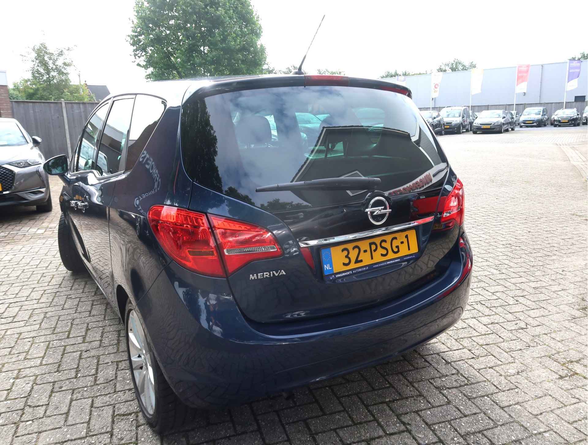 Opel Meriva 1.4 Benzine 100 Pk. Cosmo hele mooie nette uitvoering * Hoge Zit * Airco * Cruise Control * Afgestempelde boekjes aanwezig * Vingerhoets; Vierde Generatie  Eersteklas Service ! - 7/34