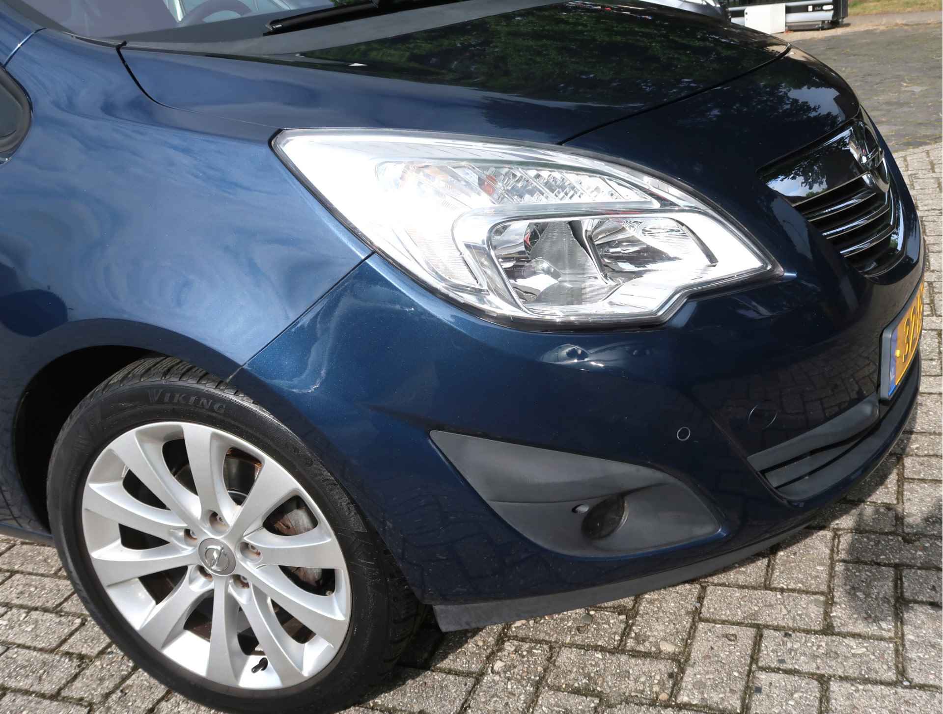 Opel Meriva 1.4 Benzine 100 Pk. Cosmo hele mooie nette uitvoering * Hoge Zit * Airco * Cruise Control * Afgestempelde boekjes aanwezig * Vingerhoets; Vierde Generatie  Eersteklas Service ! - 21/34