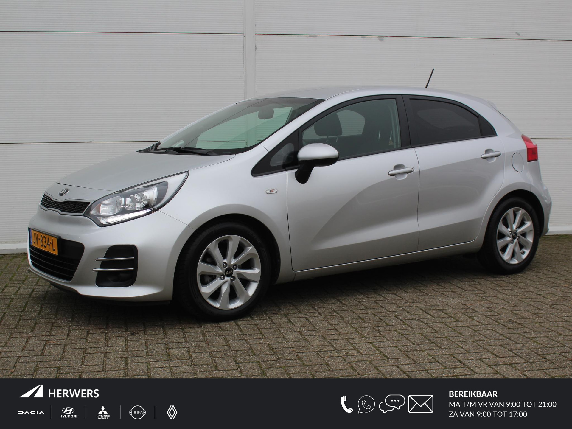 Kia Rio 1.2 CVVT DynamicLine / Navigatie / Achteruitrijcamera / Airco / Cruise Control / Bluetooth /