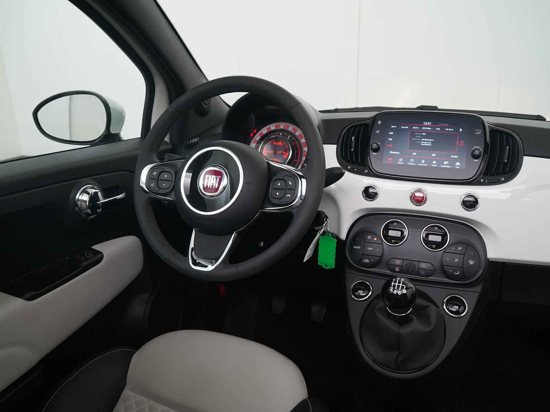 Fiat 500 C 1.0 Hybrid Sport | Apple/Android Carplay | Parkeersensor | Zondag Open! - 5/32