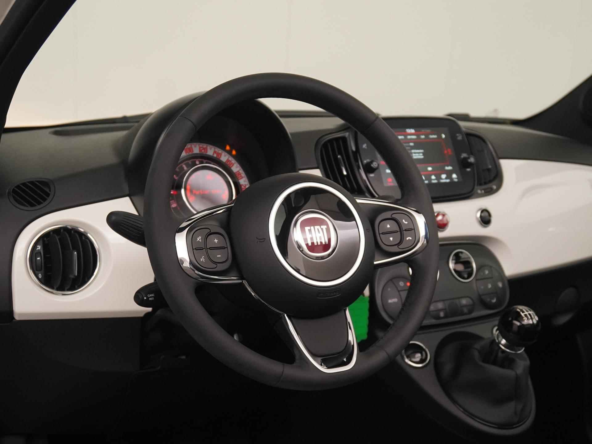 Fiat 500 C 1.0 Hybrid Sport | Apple/Android Carplay | Parkeersensor | Zondag Open! - 28/32