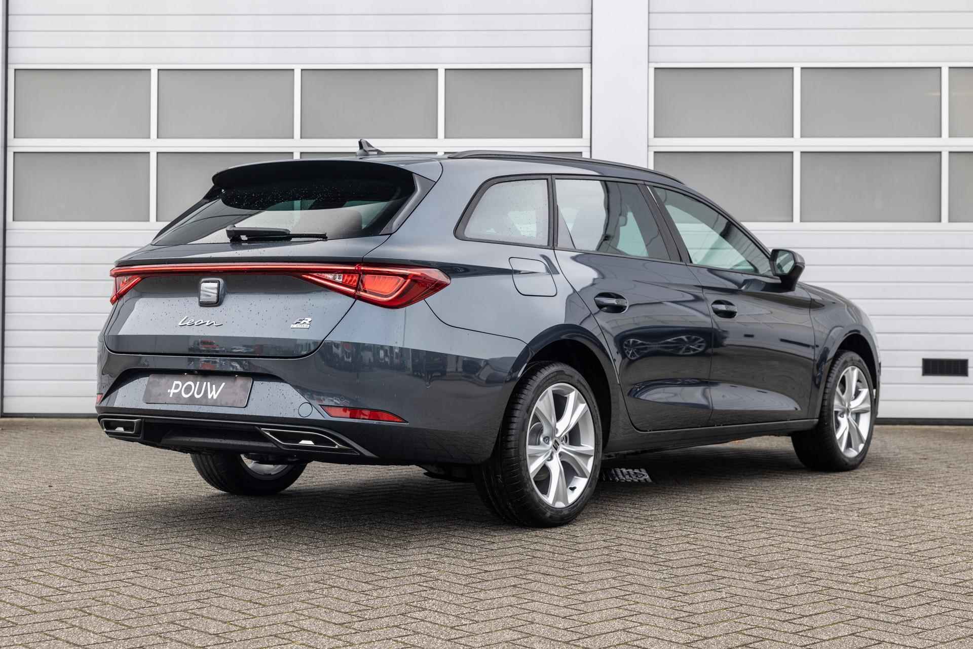 SEAT Leon Sportstourer 1.5 TSI 204pk e-Hybrid FR PHEV First Edition SEAT Leon Sportstourer 1.5 TSI 204pk  e-Hybrid FR PHEV First Edition | LMV 17" | Achteruitrijcamera - 2/46