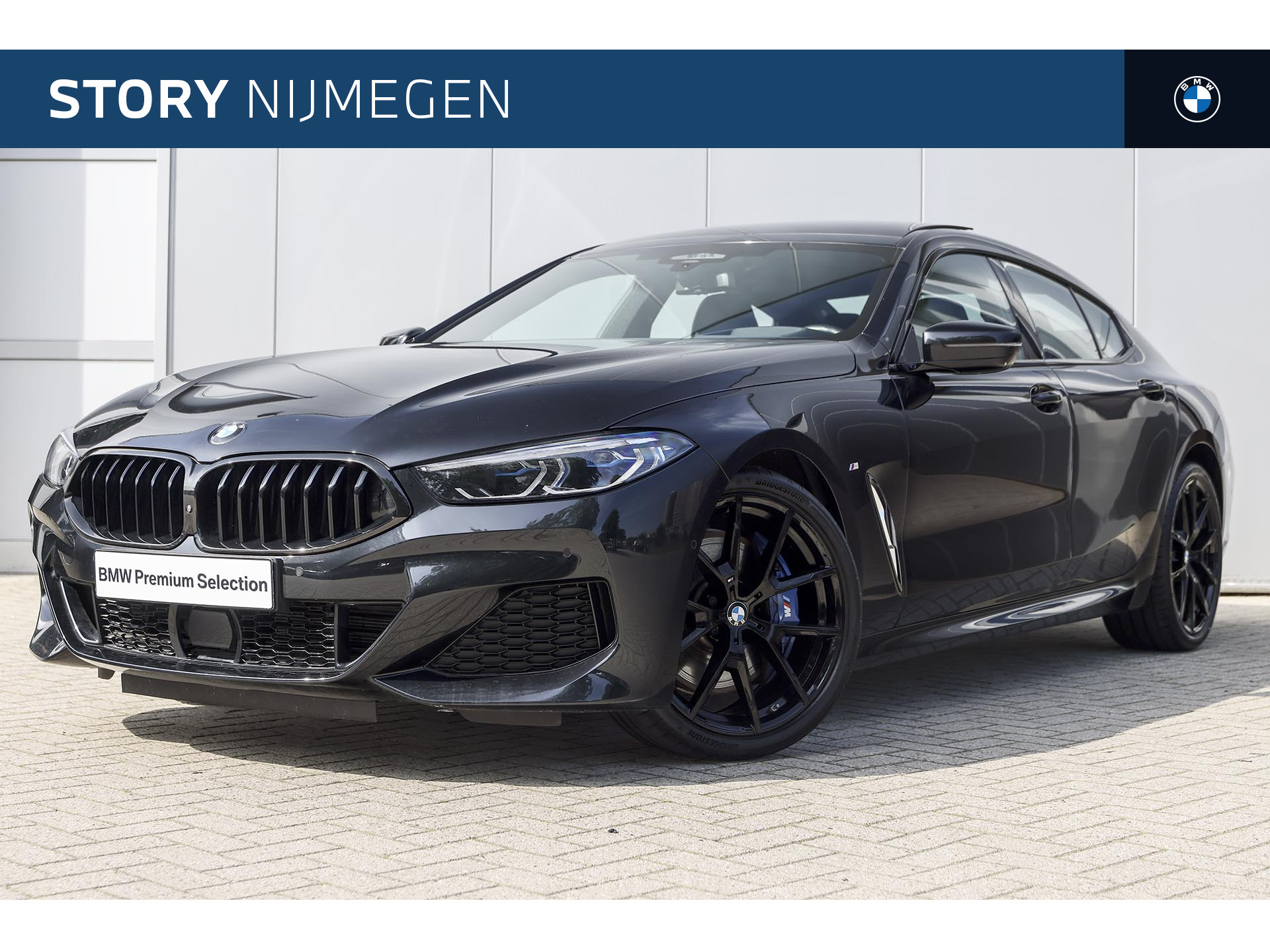 BMW 8 Serie Gran Coupé 840i High Executive M Sport Automaat / Panoramadak / Driving Assistant Professional / Laserlight / Harman Kardon / Parking Assistant Plus / Active Steering / Soft Close