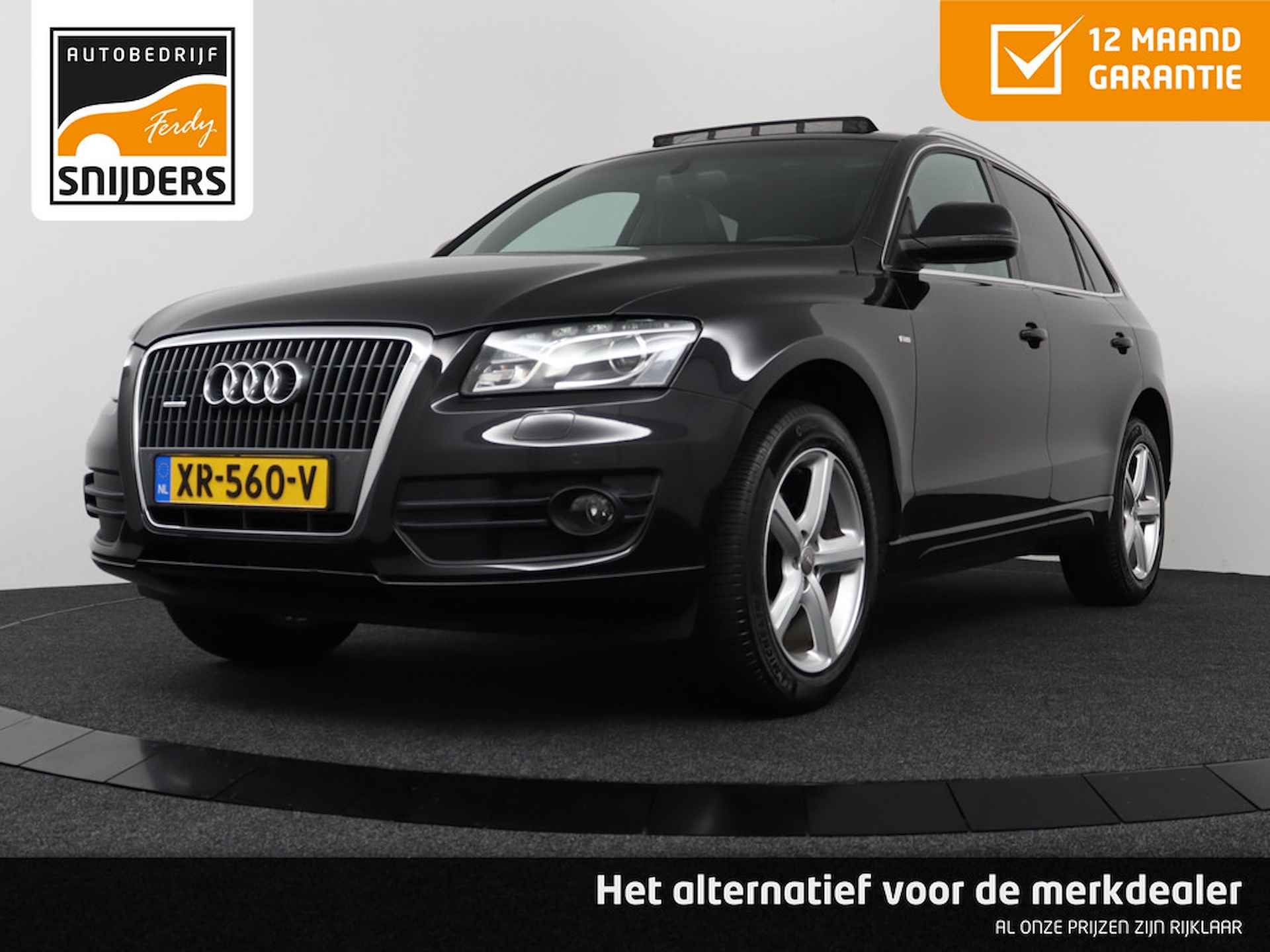 Audi Q5 2.0 TFSI Quattro Pro Line S - 12 MND GARANTIE | S-Line | Pano | LED / Xenon | 100% onderhouden | Leer | NAVI | Cruise -RIJKLAAR - 1/38