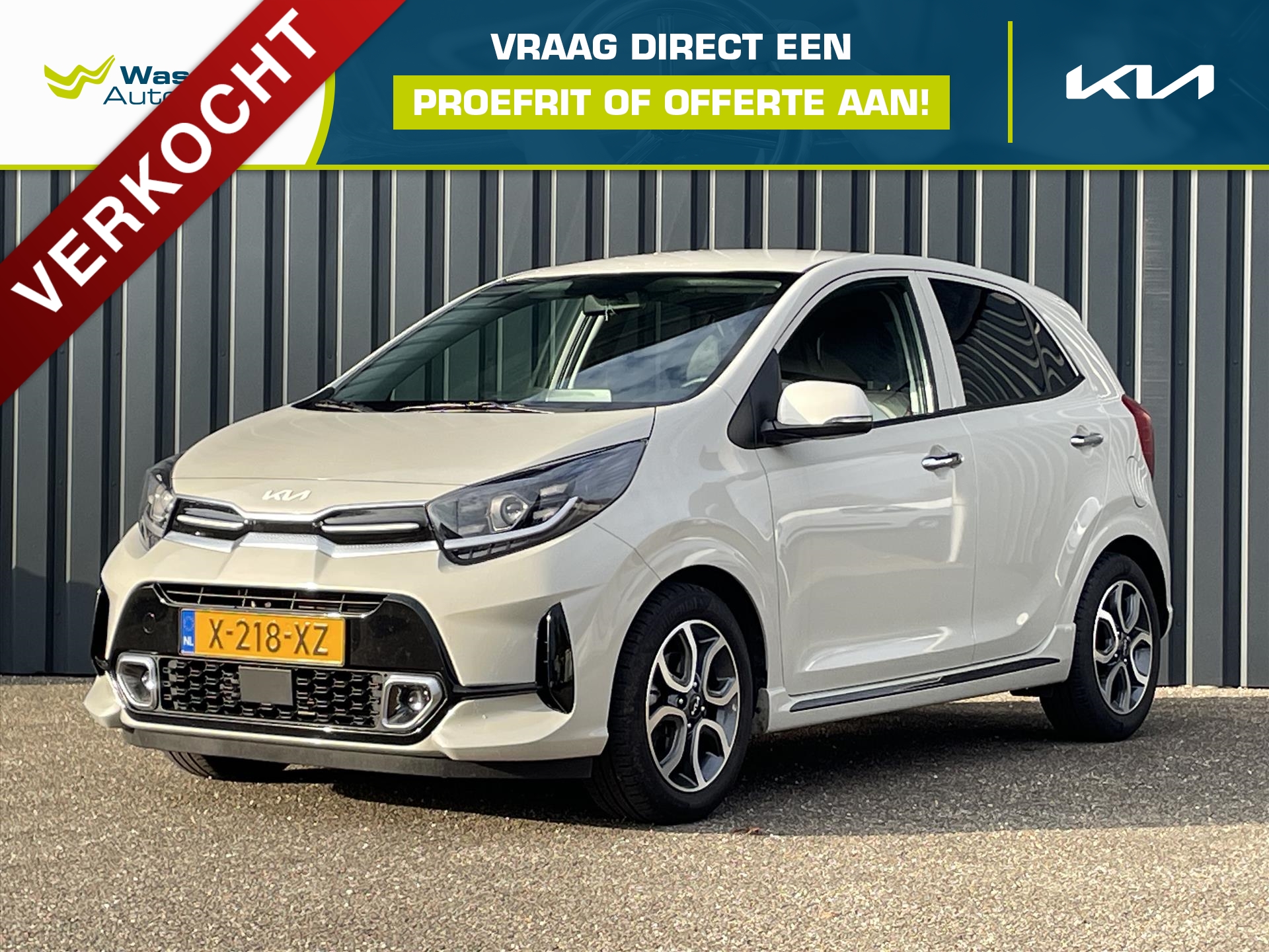 KIA Picanto 1.0 Automaat 67pk GT-Line I Leer I Camera I PDC I Navigatie I Climate Control I