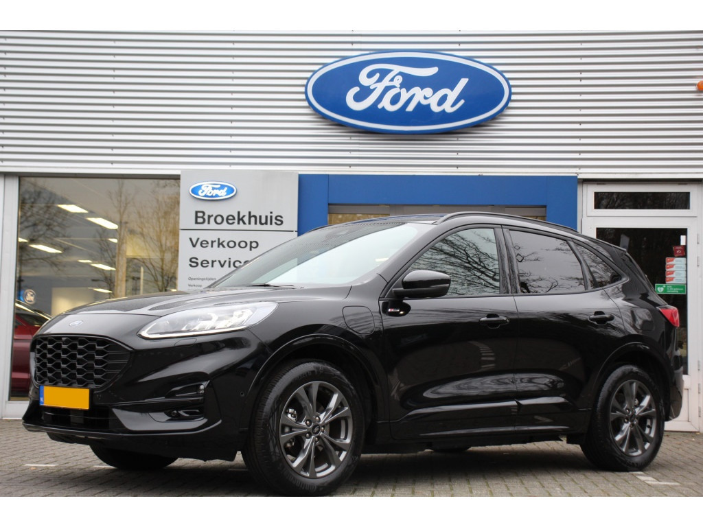 Ford Kuga 1.5EB ST-LINE X | LEDER | EL. TREKHAAK 1800KG | ADAPTIVE CRUISE | WINTERPACK | ALL-SEASON BANDEN | HEAD-UP | EL. ACHTERKLEP | CA