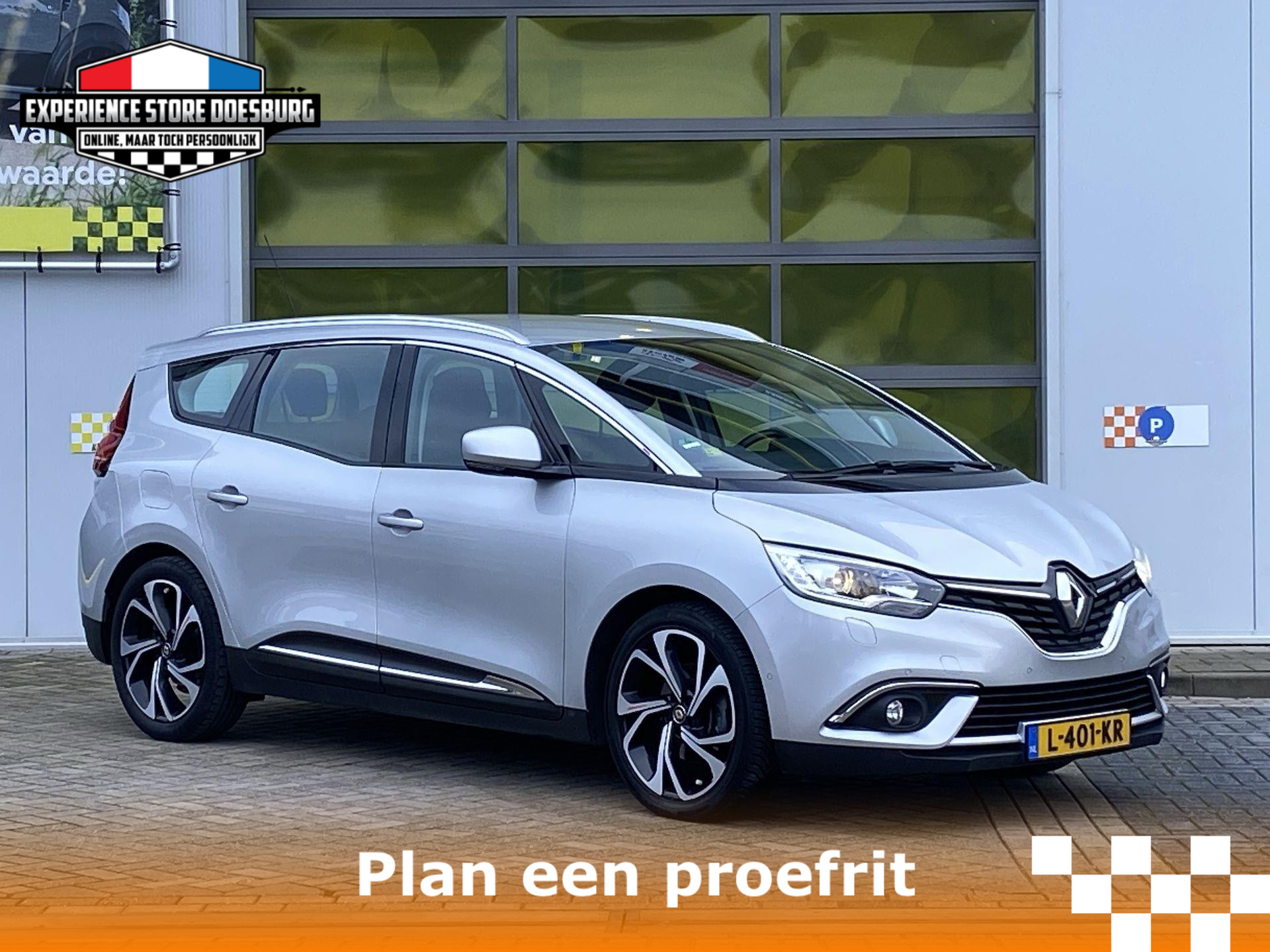 Renault Grand Scénic 1.7 Blue dCi Intens Ruime en Betrouwbare Gezinsauto voor een Scherpe Prijs!