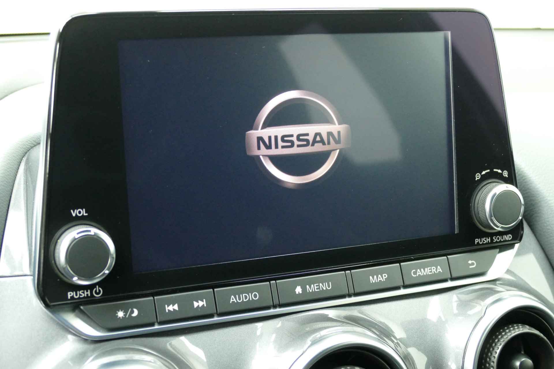 Nissan Juke 1.0 DIG-T N-Connecta 1-Eig. Navi, Camera, Clima, Cruise, PDC V+A, Haak 1250kg - 38/43