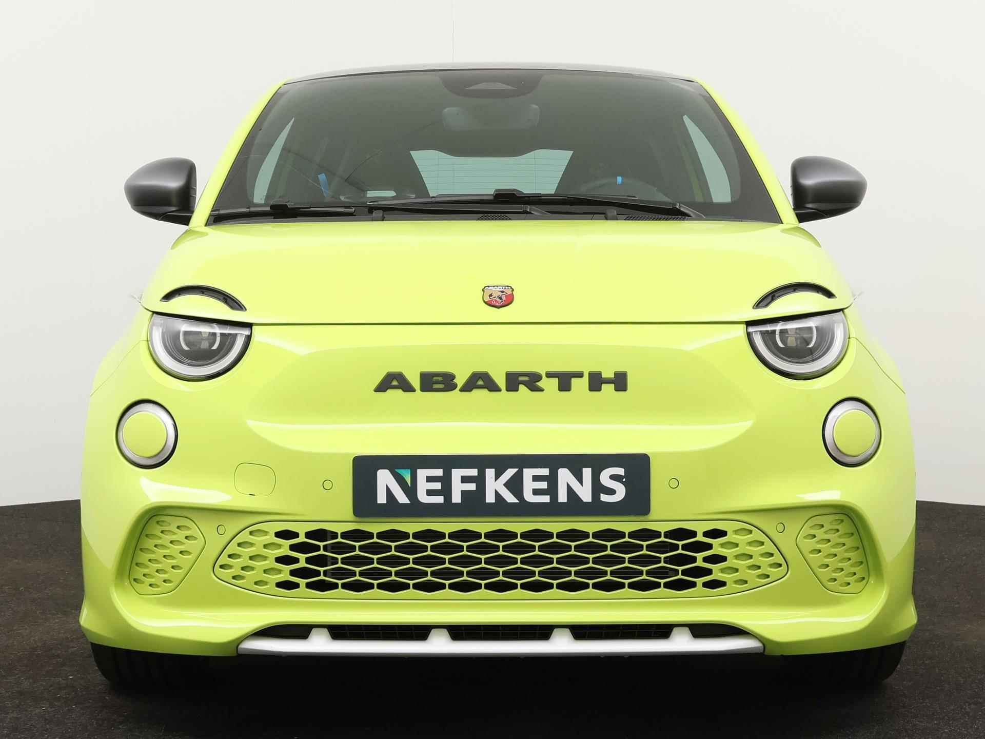 Abarth 500e EV 42 kWh Abarth Turismo 154pk Automaat | Navigatie | Licht Metalen Velgen 18"| Lederen/Alcantara Bekleding | Dodehoek Detectie | Parkeersensoren Voor/ Achter - 5/34