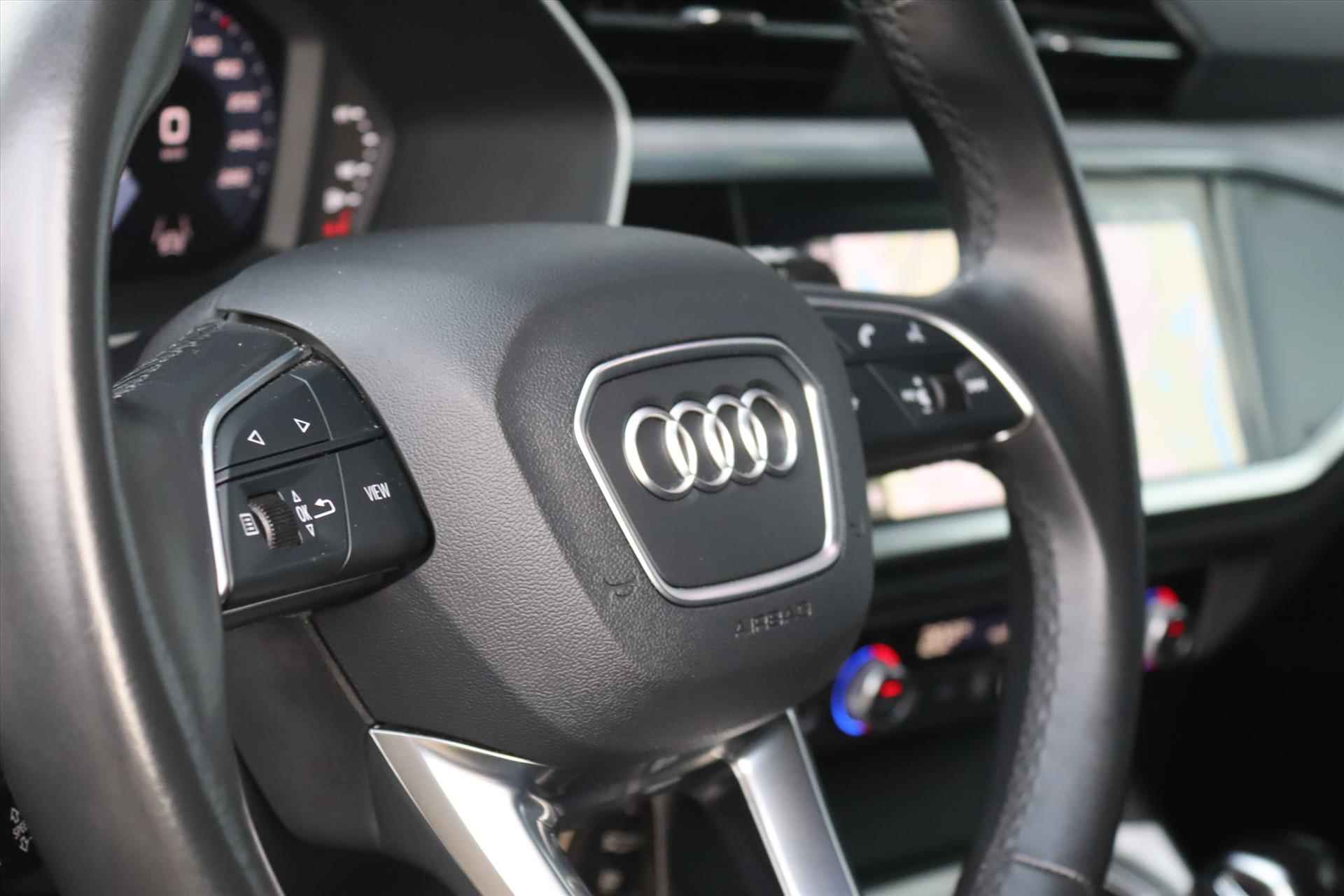 Audi Q3 45TFSIe 245PK PHEV AUTOMAAT BLACK E.D. Navi Carplay | Adapt.Cruise | Virtual Cockpit | Verwarmde stoelen | Electr.Klep | Wit Metallic | - 17/58