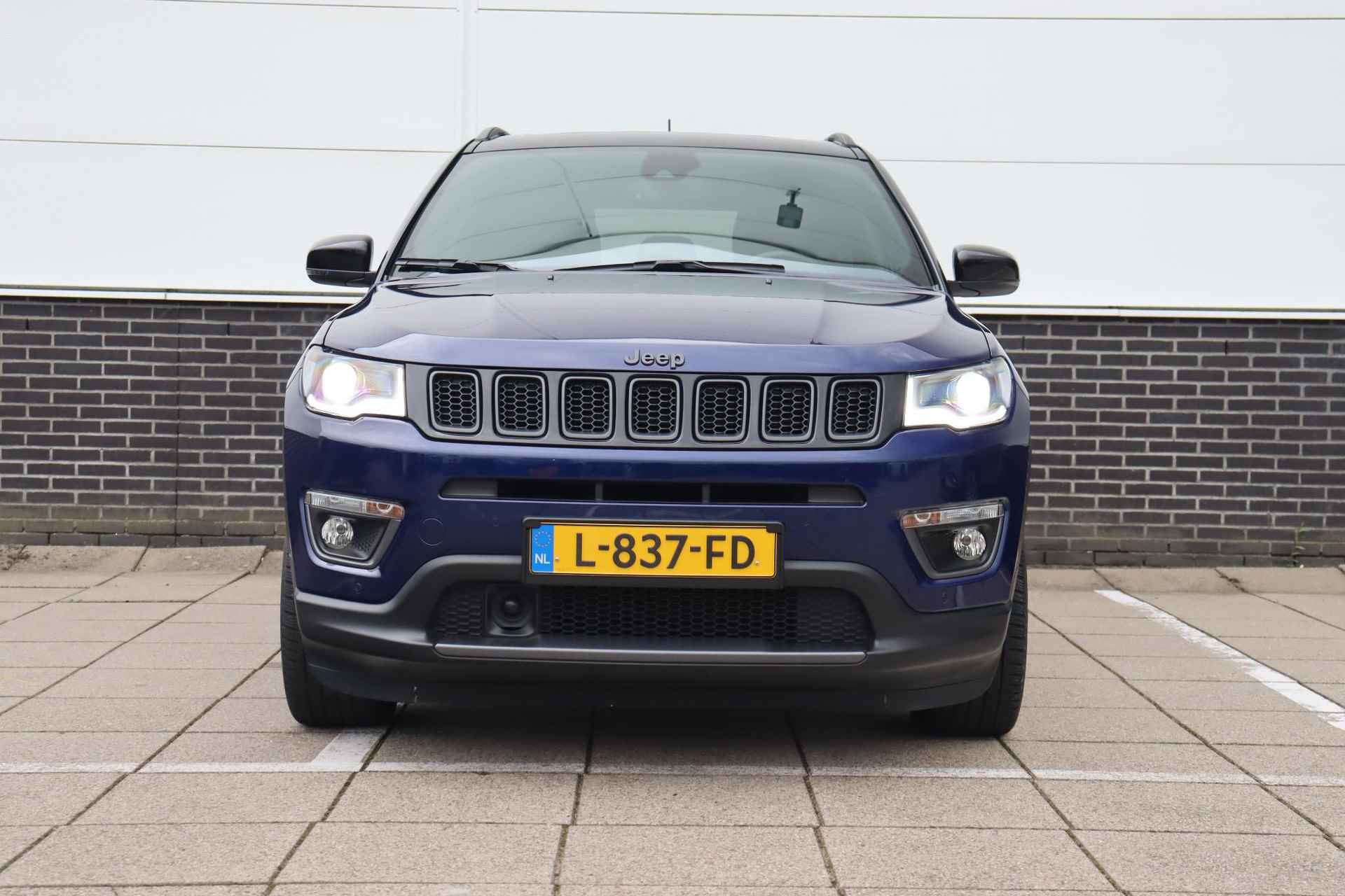 Jeep Compass S 1.3T 150pk Aut. / Schuifdak / Leder / Navigatie / Alpine / 19'' / Keyless - 2/57