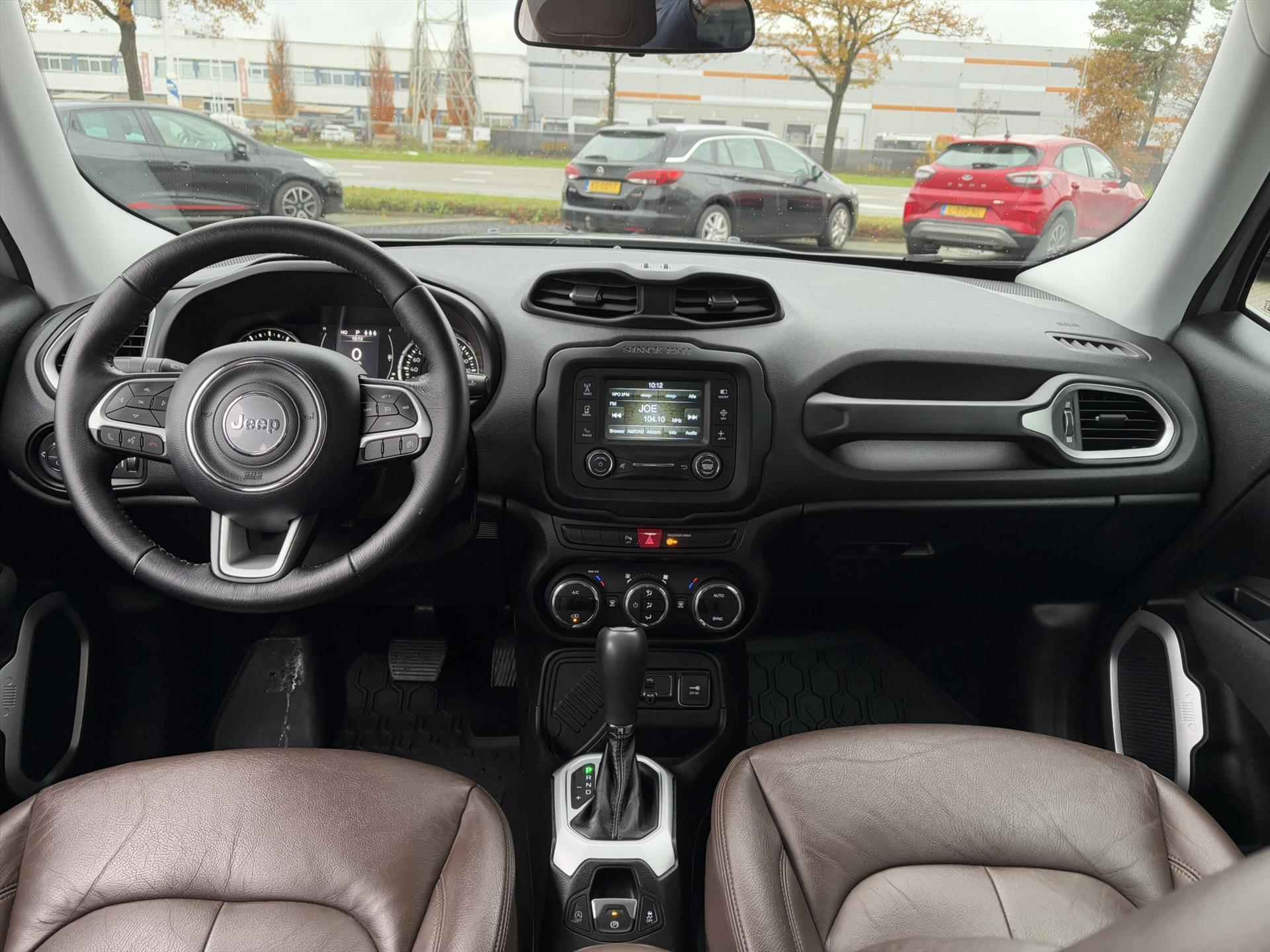 Jeep Renegade 1.4 MultiAir 140pk Longitude | AUTOMAAT | Trekhaak | Bekleding Volleder | Navigatie | Cruise Control | PDC Achter | - 12/30