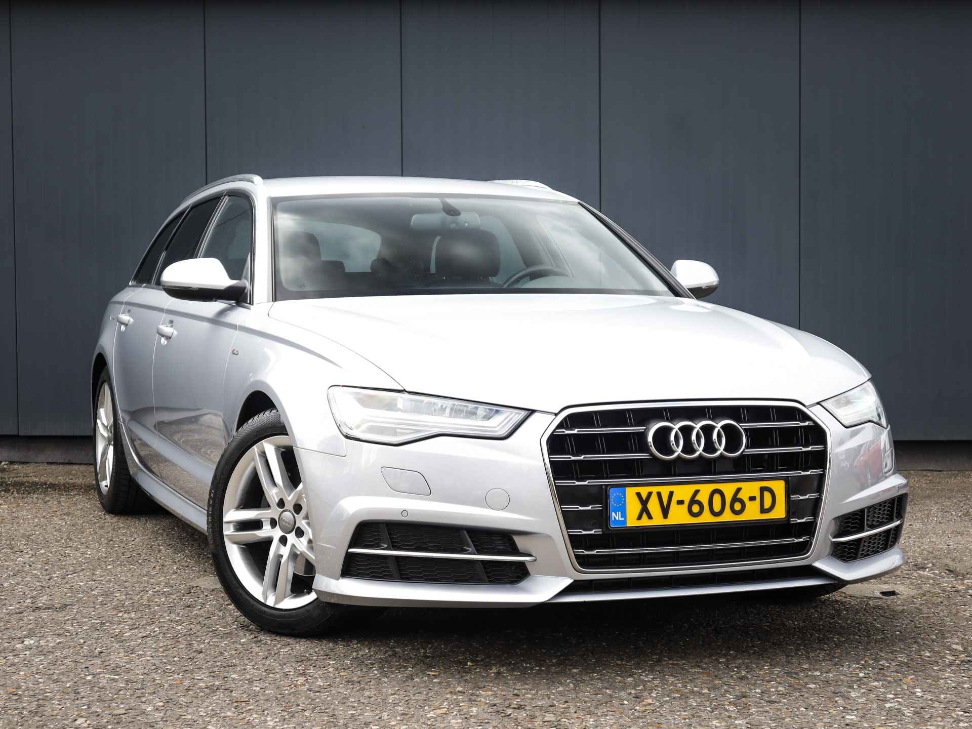 Audi A6 Avant 1.8 TFSI ultra Advance Sport (191 PK) 1e-Eig. AUDI-Dealer-Onderh. BOVAG-Garantie, NL-AUTO. S-line, Navigatie, , Alarm-Klasse-3, Cruisecontrol, Parkeersensoren-V+A, Elek.-Achterklep, Licht-Zicht-Pakket, Sportstoelen, Lm-Velgen-18Inch, Privacy-Glas - 38/43