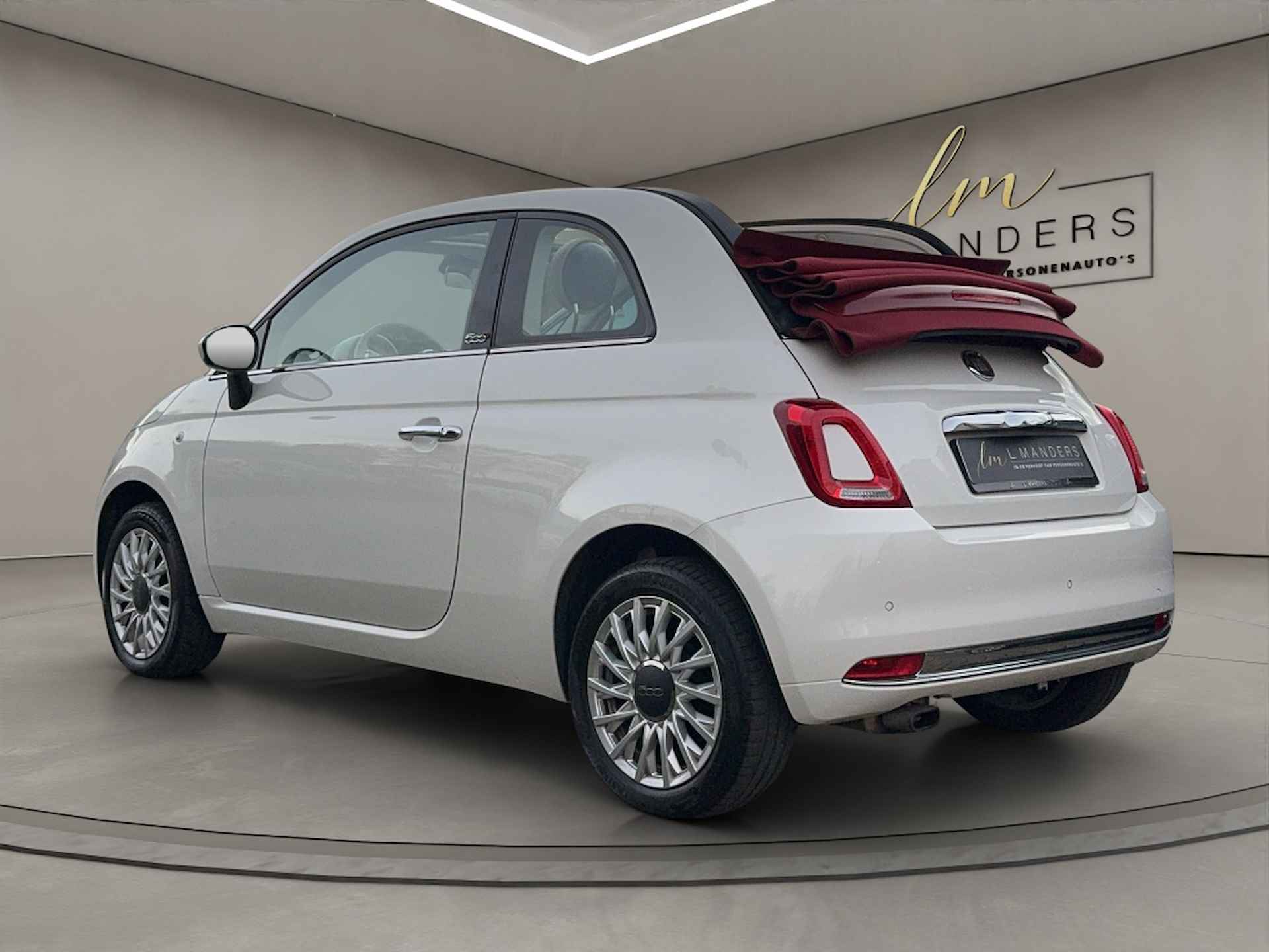 Fiat 500C 1.2 Lounge 2017 WIT | Cabrio | Nieuwe distributieriem - 7/19