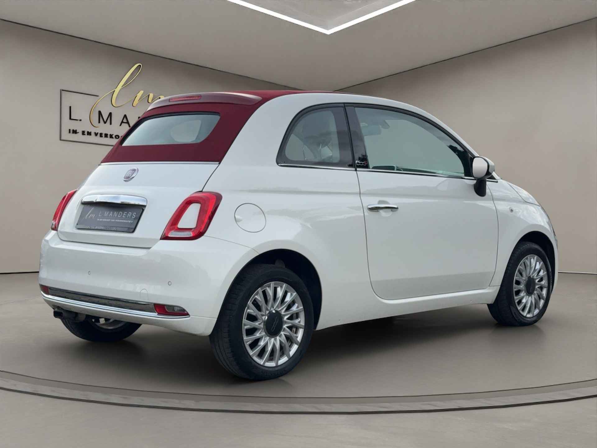 Fiat 500C 1.2 Lounge 2017 WIT | Cabrio | Nieuwe distributieriem - 9/19